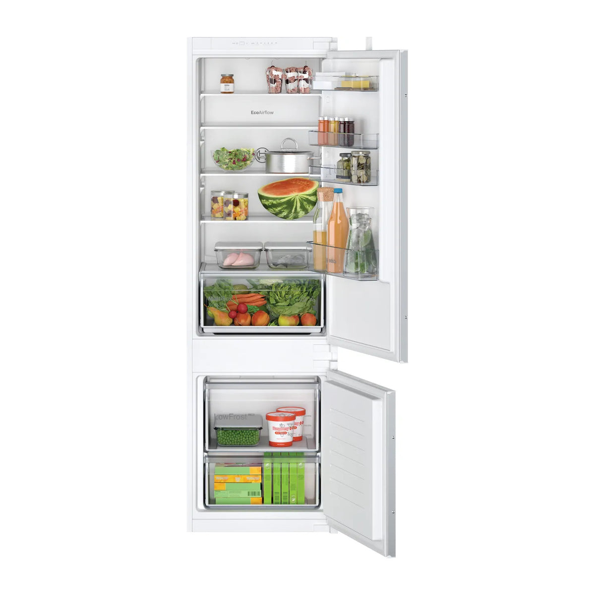 Bosch KIV87NSE0G 270L Integrated 70/30 Low Frost Fridge Freezer – Renew 2 U