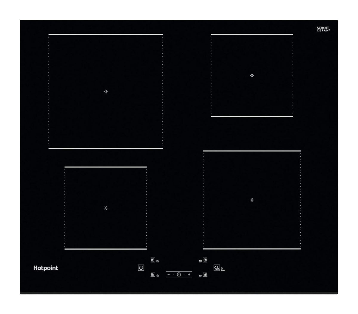 Hotpoint TQ 4160S BF 60cm 4 Zone Built In Induction Hob – Renew 2 U