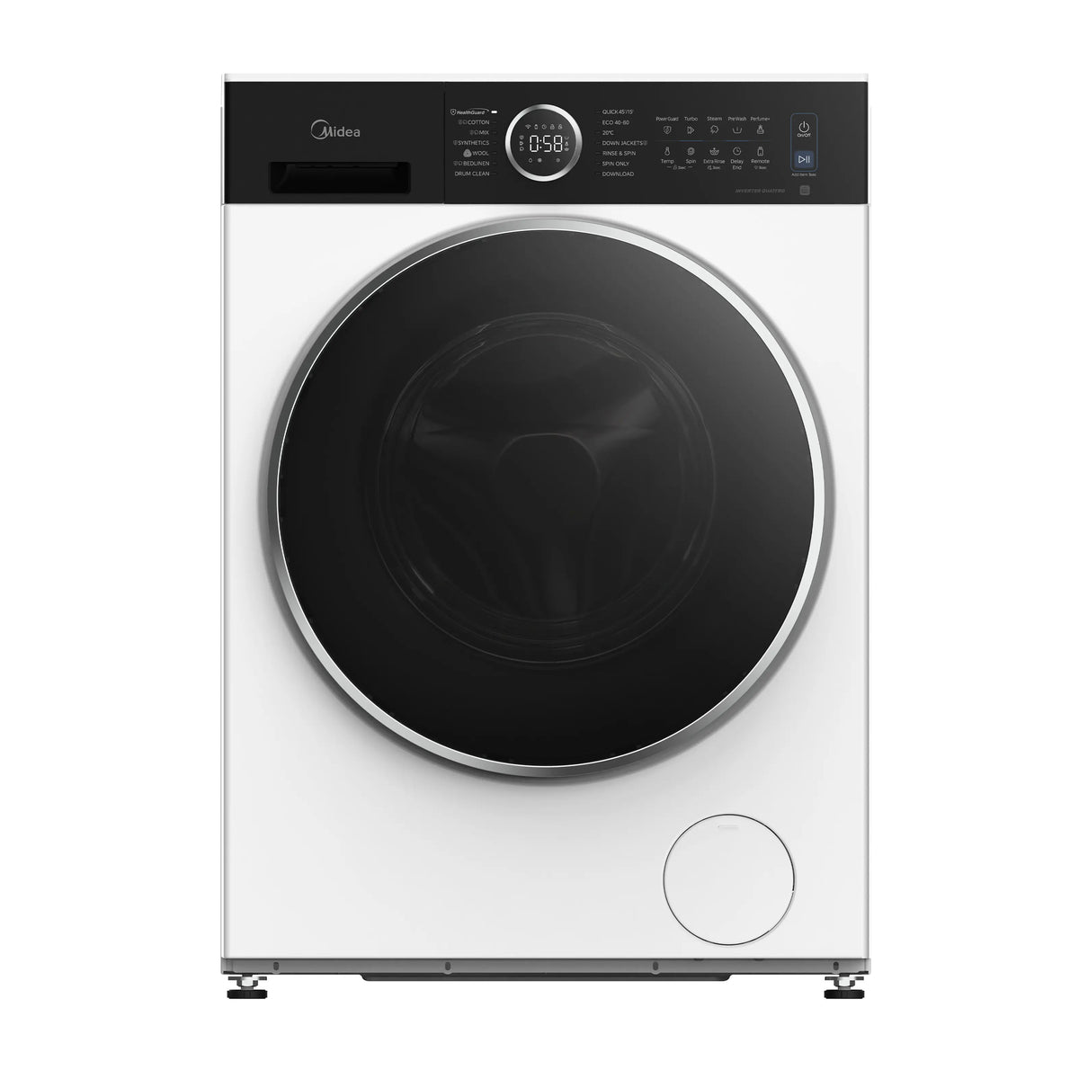 Midea MF205W90WBA30/W-UK 9kg 1400rpm Washing Machine – Renew 2 U
