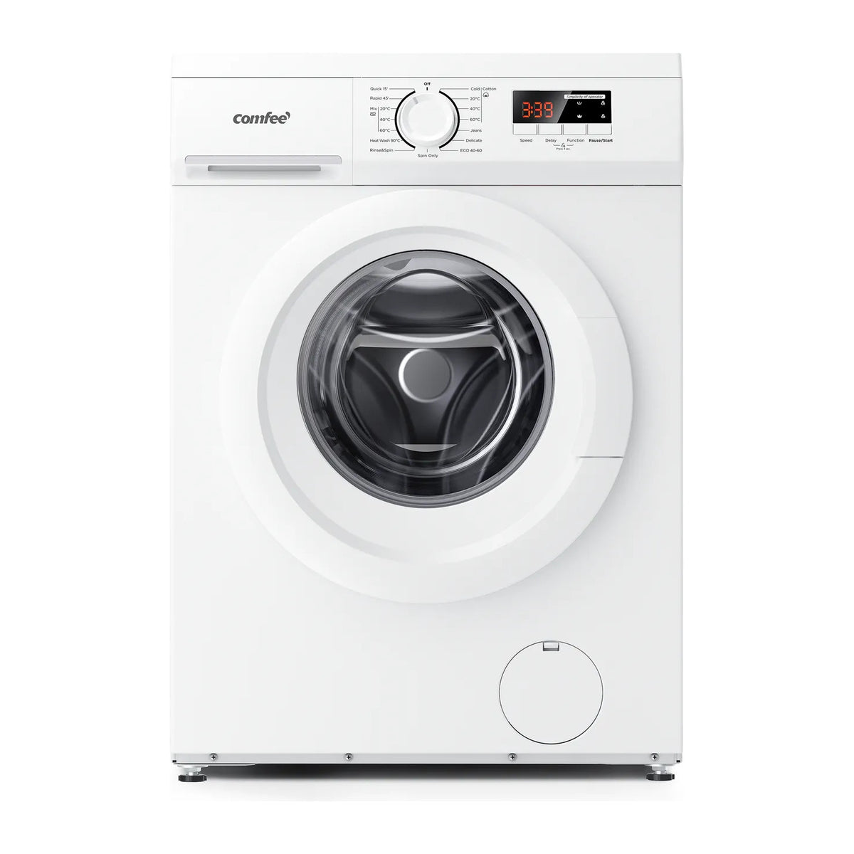 Comfee CFE12EW80/W-UK 8kg 1400rpm Steam Washing Machine – Renew 2 U