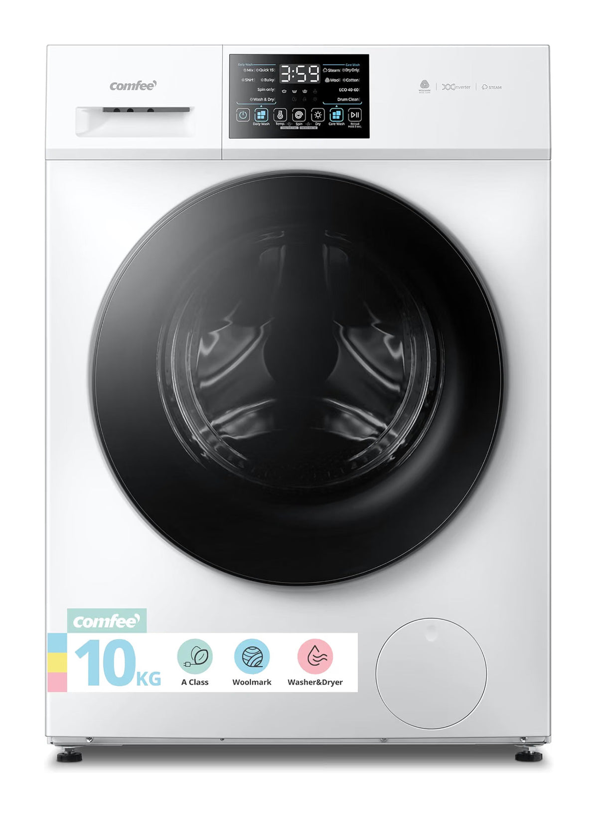 Comfee CFP03ED100W-UK Washer Dryer 10kg/7kg 1400rpm Auto Dry – Renew 2 U