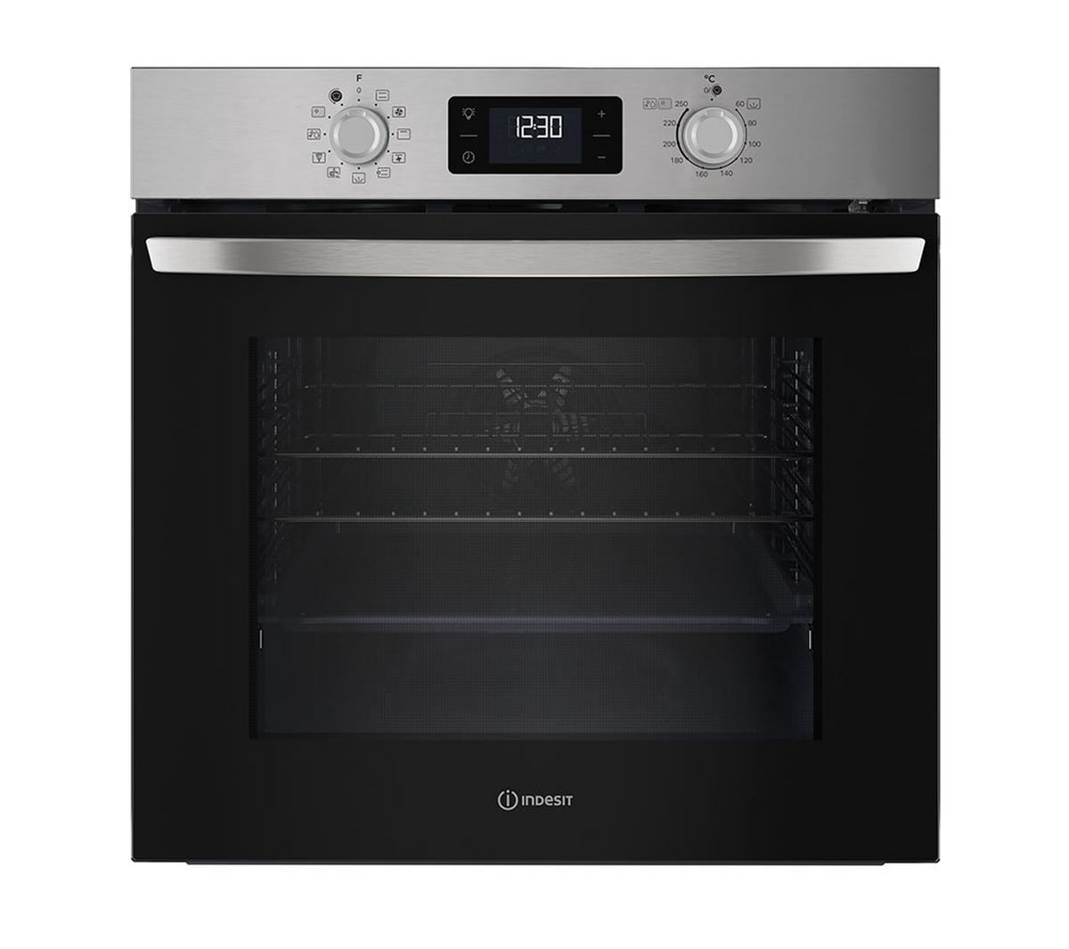 Indesit IO 278P1 X UK Turn&Go 71L Pyrolytic Built In Single Oven – Renew 2 U