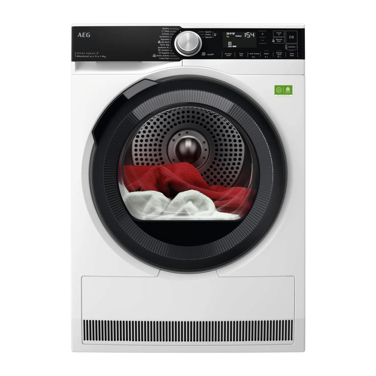 AEG TR959V6BC 9kg Heat Pump Tumble Dryer – Renew 2 U