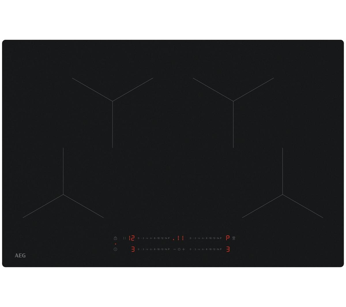 AEG TO84IA00IT 80cm SaphirMatt SE Induction Hob Black – Renew 2 U