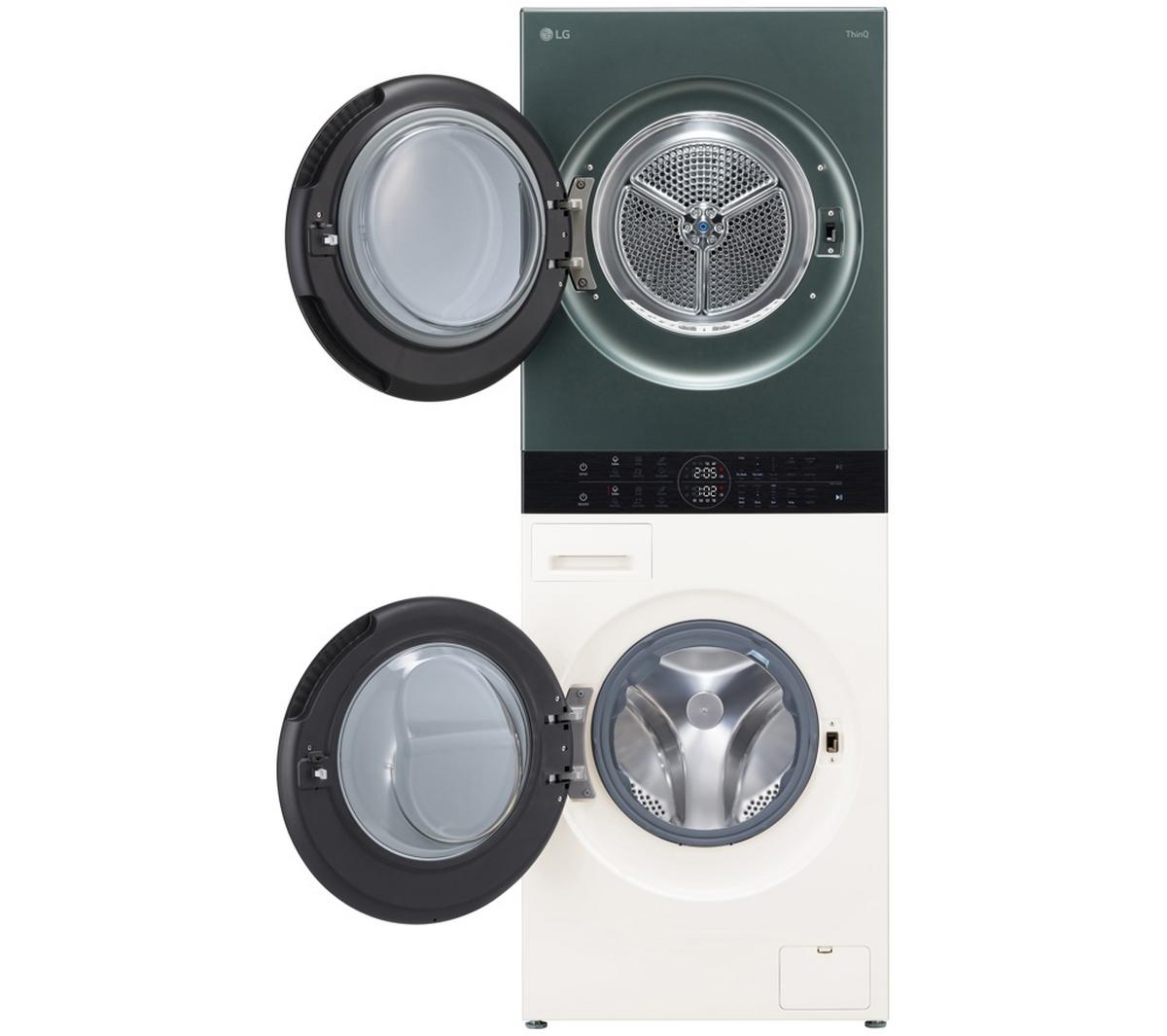 LG WT1210NBTN1 WashTower 12kg/10kg Washer Dryer Green – Renew 2 U