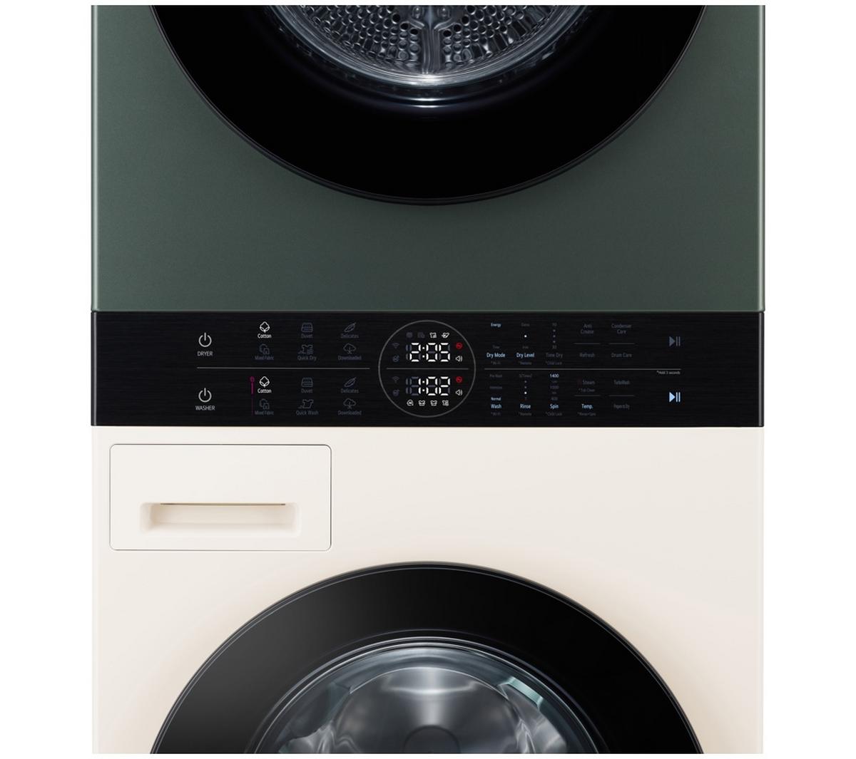 LG WT1210NBTN1 WashTower 12kg/10kg Washer Dryer Green – Renew 2 U