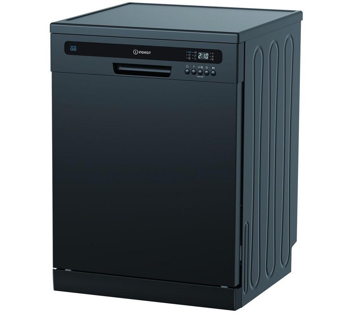 Indesit IN2FE13CNO7BUK Push&Go 13 Place Freestanding Dishwasher Black – Renew 2 U