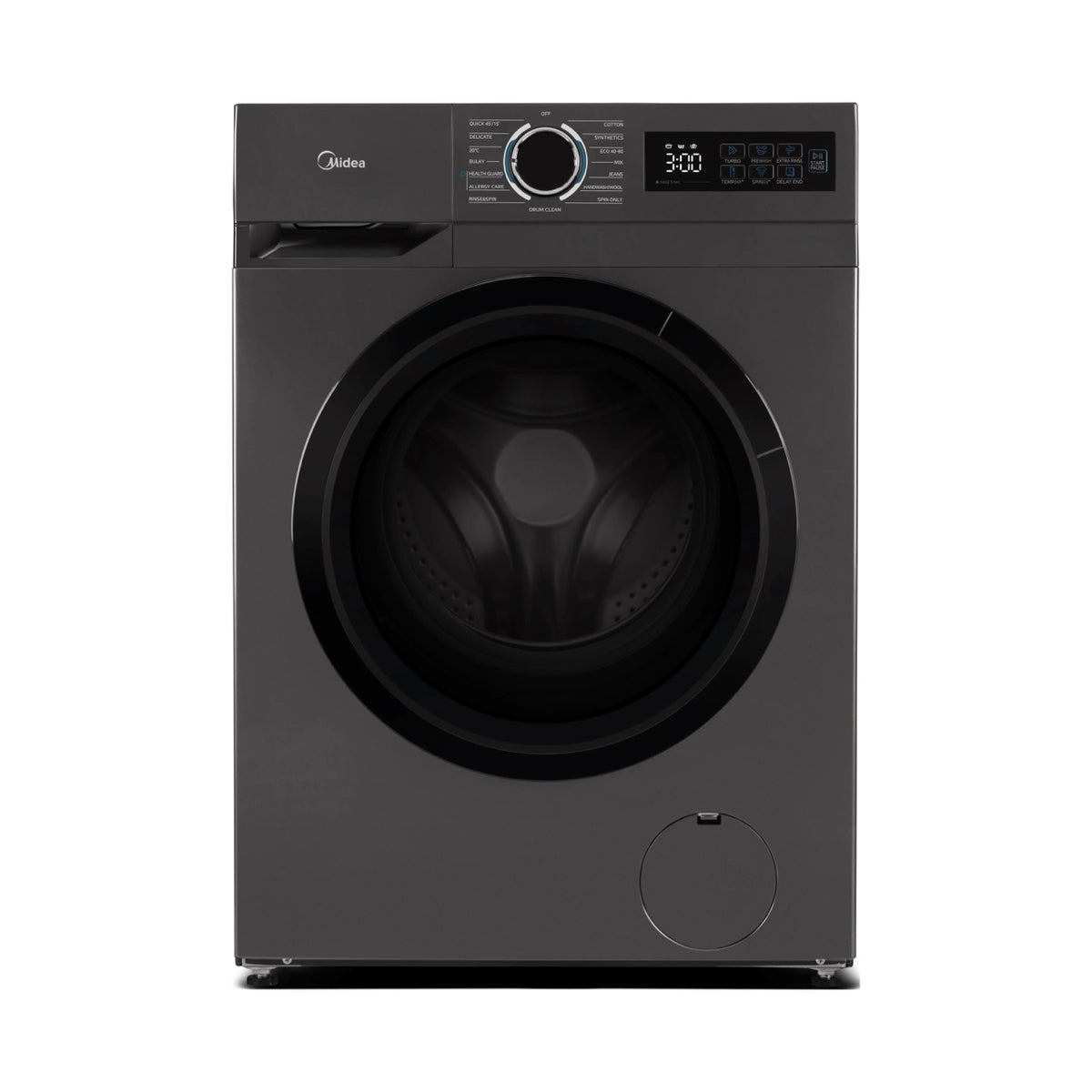Midea MF110W100BA10/T-UK 10kg 1400rpm Steam Washing Machine – Renew 2 U