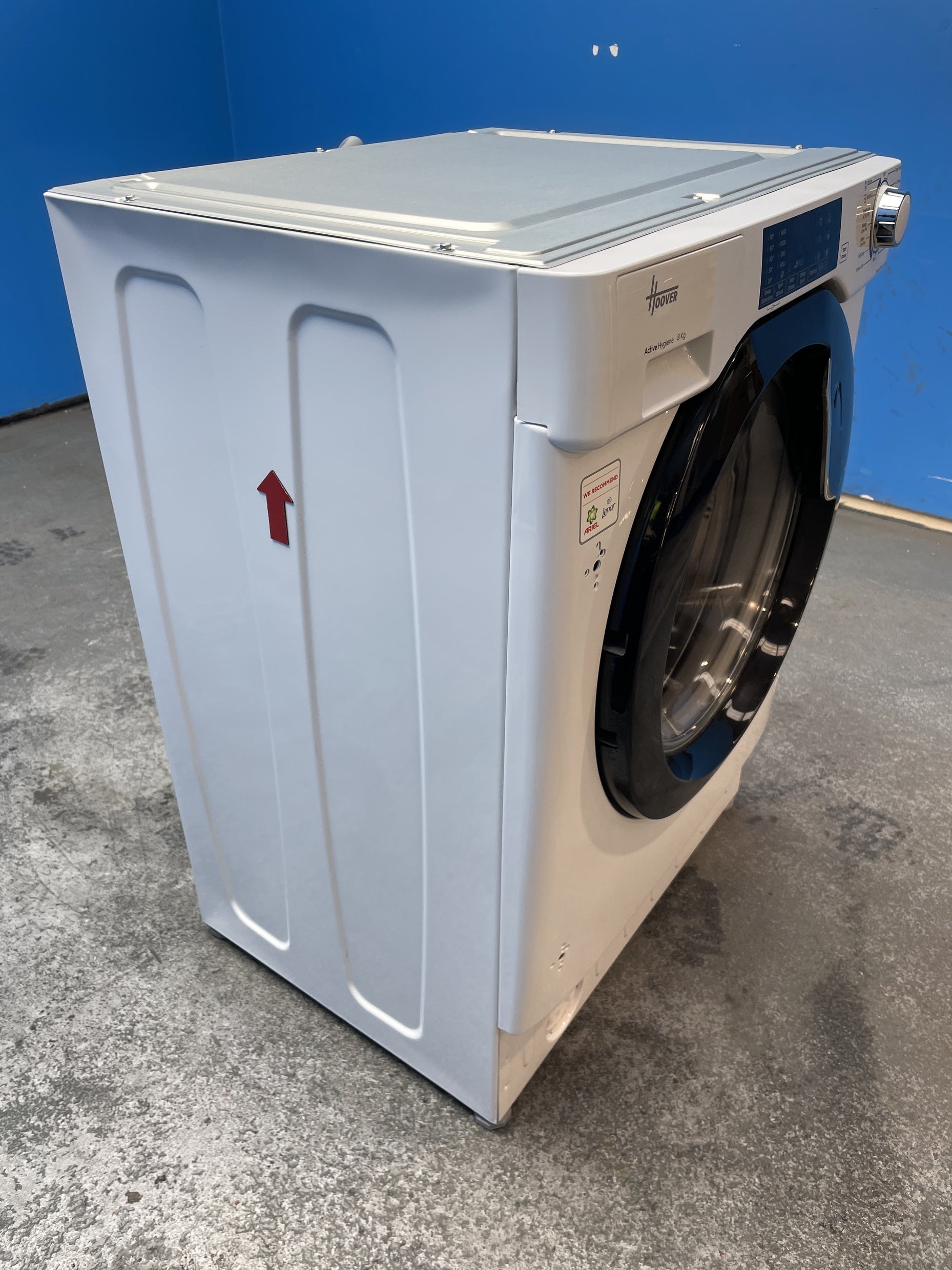 #GRC-156-287 - Hoover H-WASH 300 Pro HBWS 484DMBW5-80 8kg 1400rpm Integrated Washing Machine