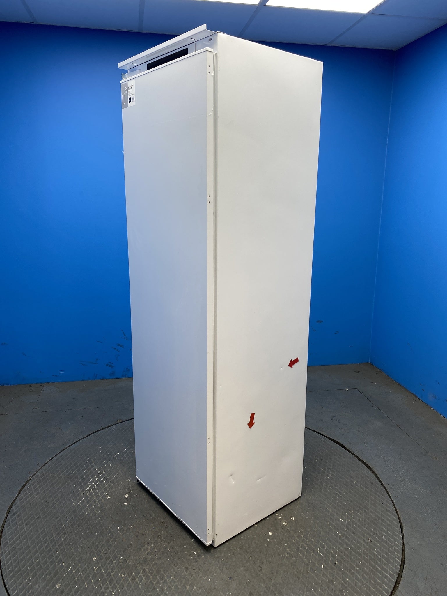 Haier HAUN518EWK 200L Integrated Total No Frost Freezer