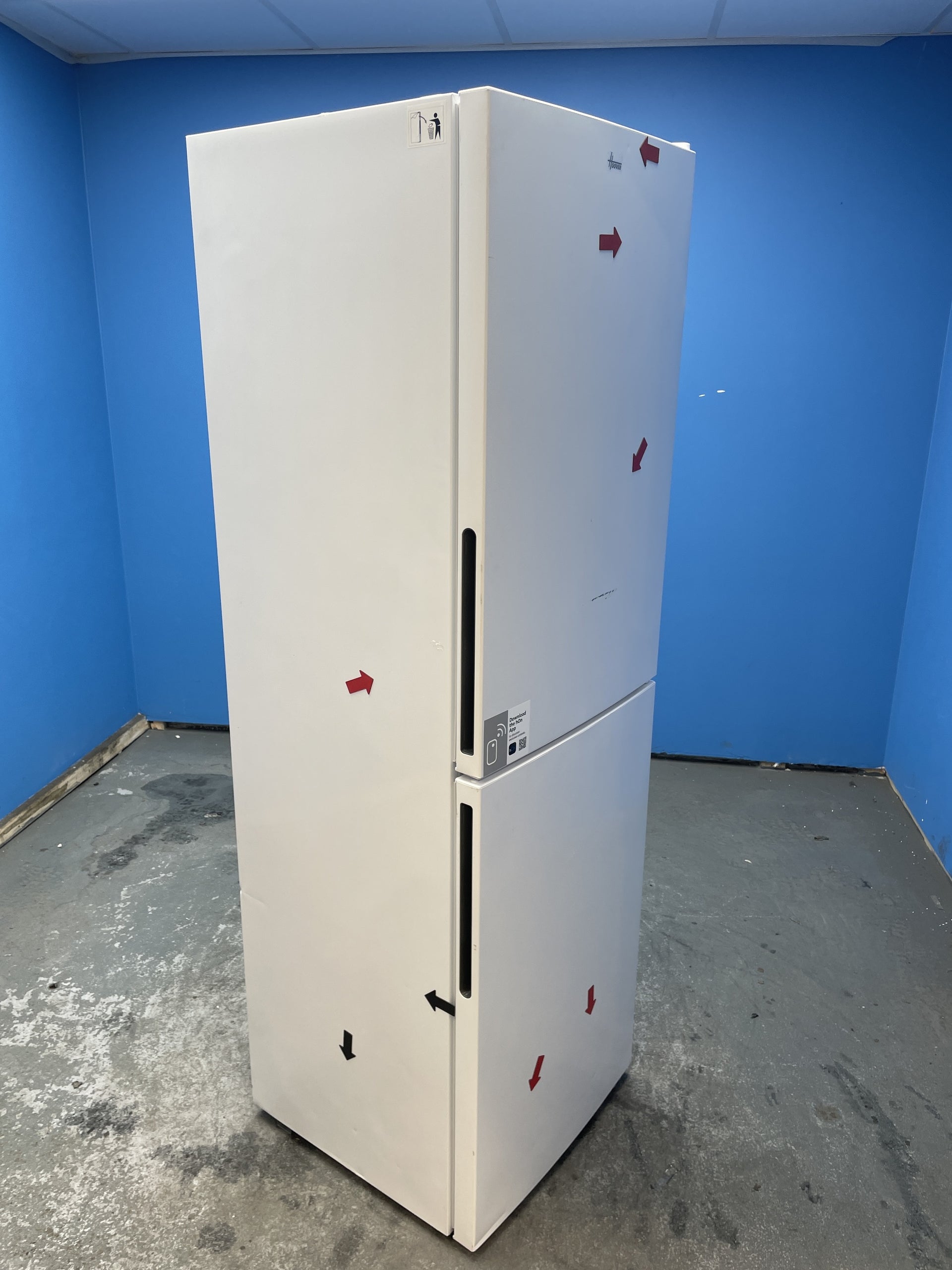 Hoover HVCT3L517EWKR H-FRIDGE 300 Low Frost Fridge Freezer