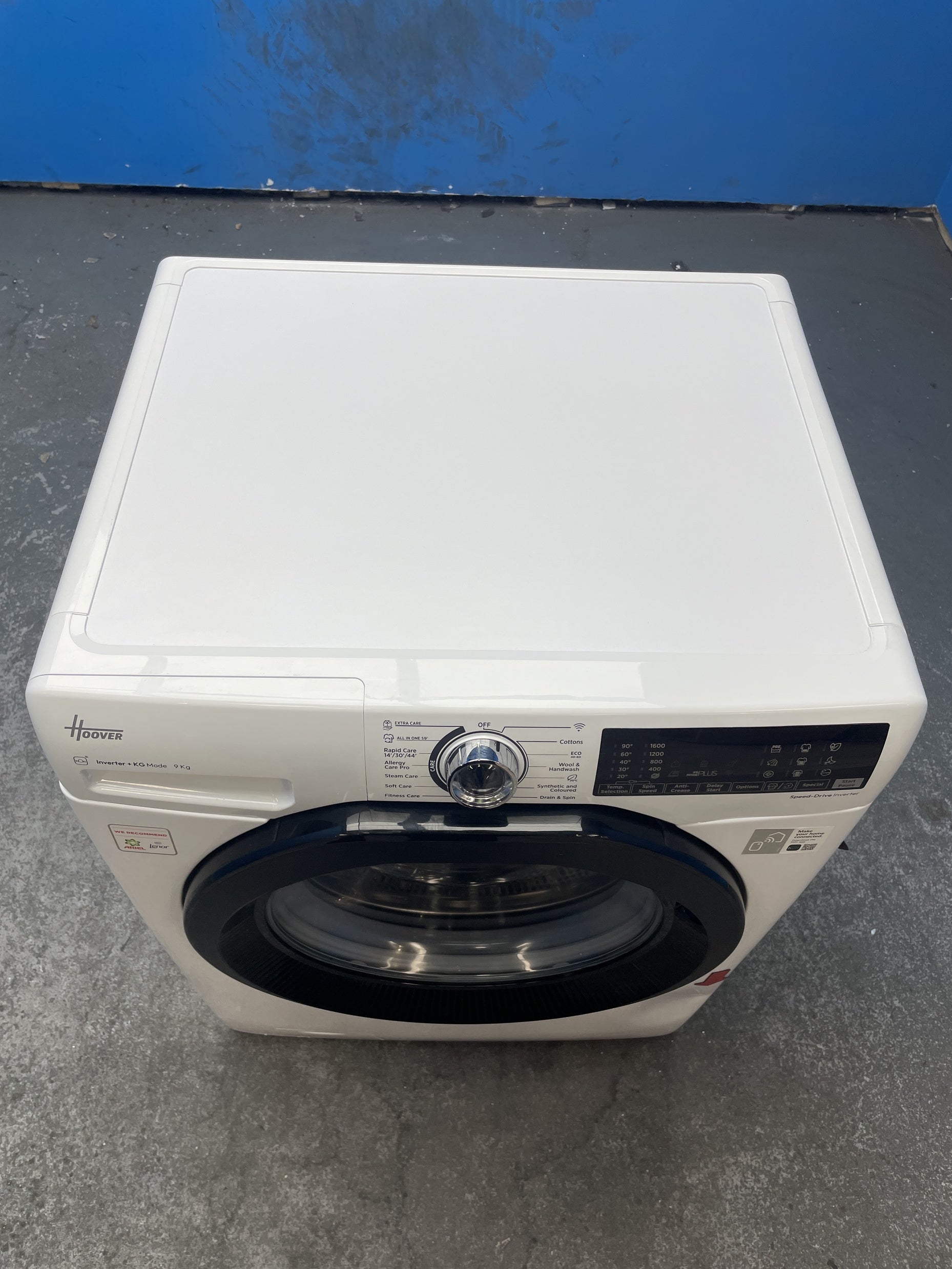 #GRC-160-069 - Hoover H3WPS696TAMB6-80 H-WASH 350 9kg 1600rpm Washing Machine