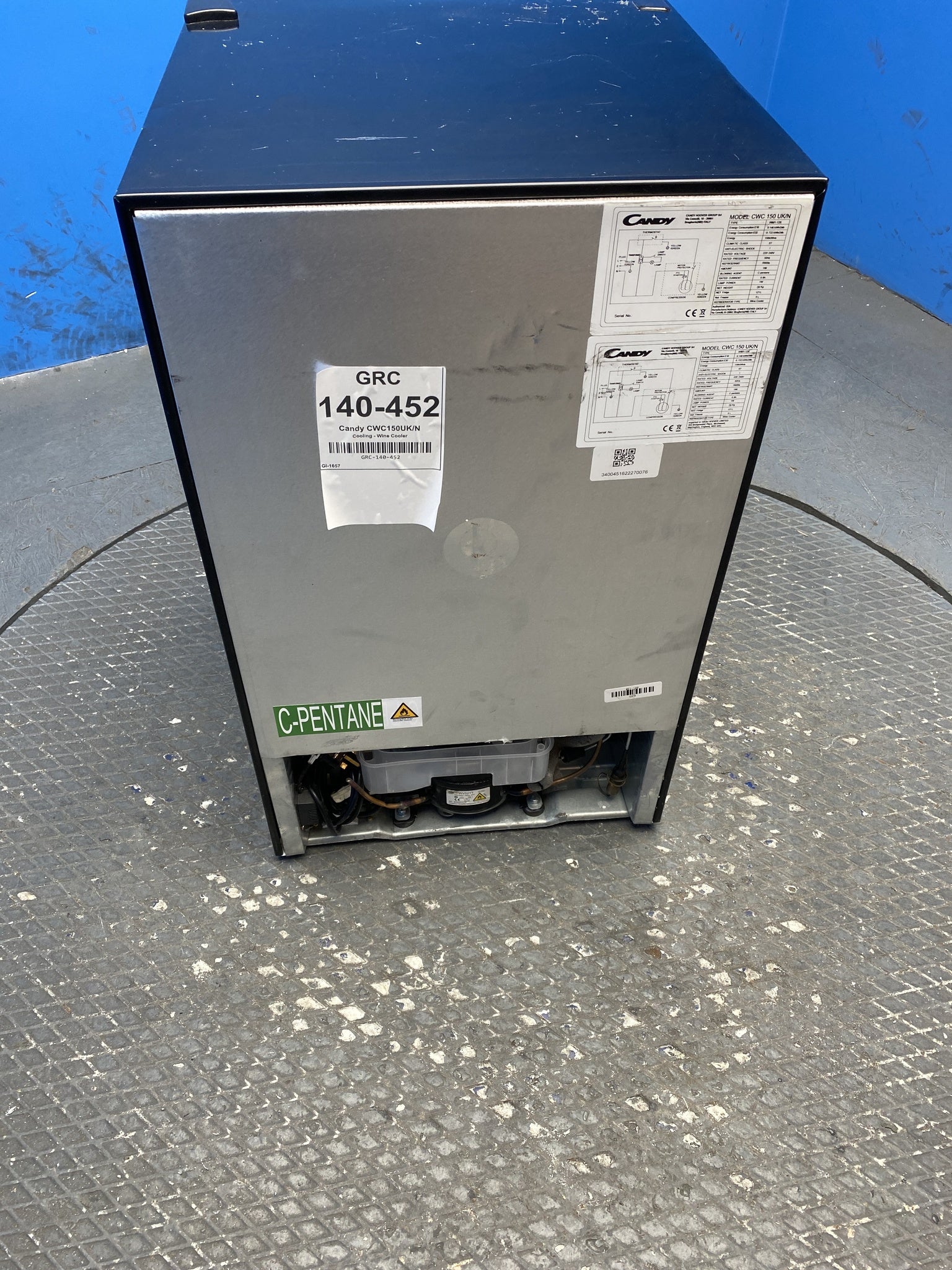 Candy CWC 150 UK/N DiVino 41 Bottle Wine Cooler