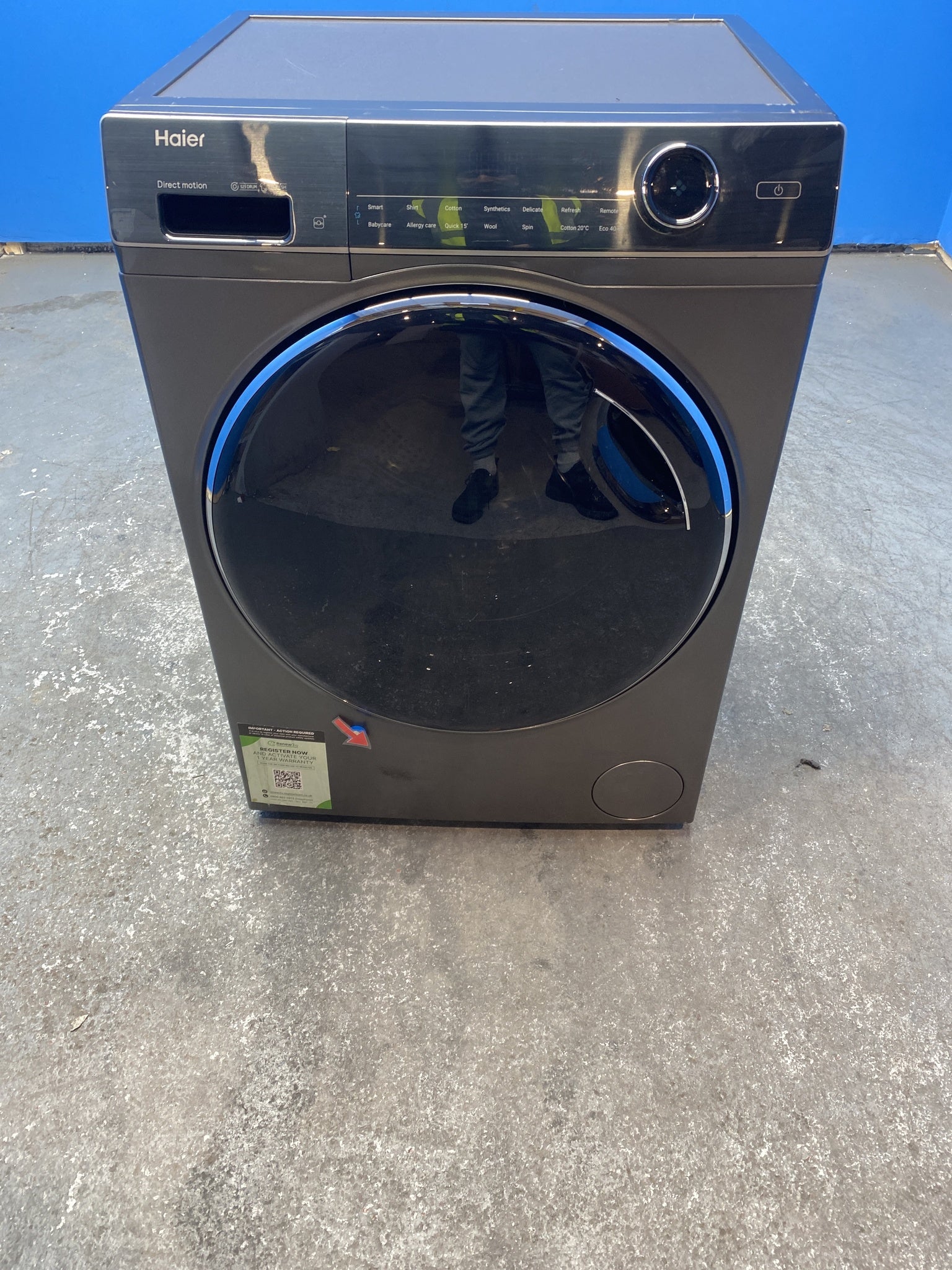 Haier HW100-BD14979S8U1 10kg 1400 Spin Washing Machine