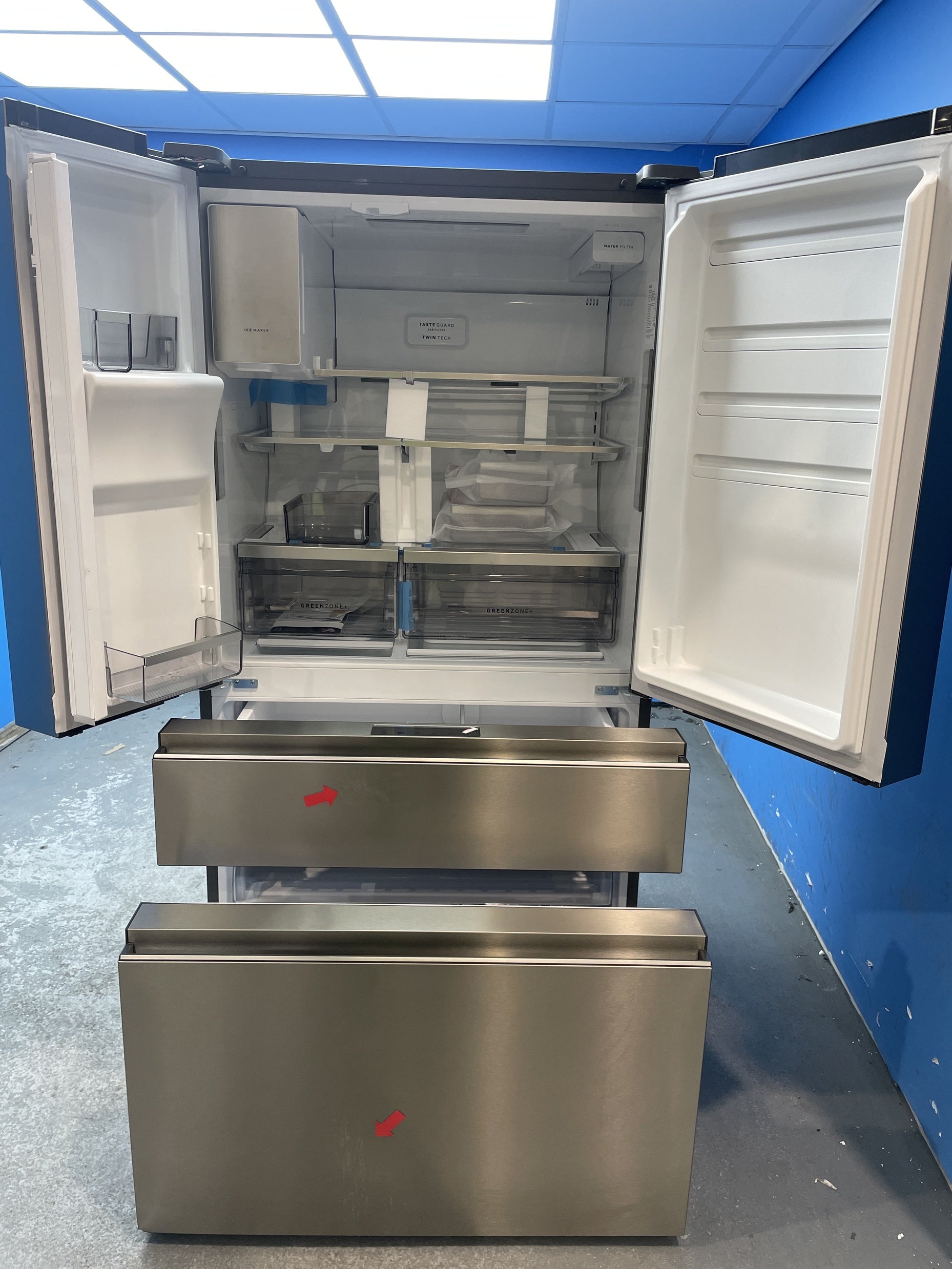#GRC-158-321 - AEG RMB954E9VX 9000 Series MultiSwitch French Door Fridge Freezer