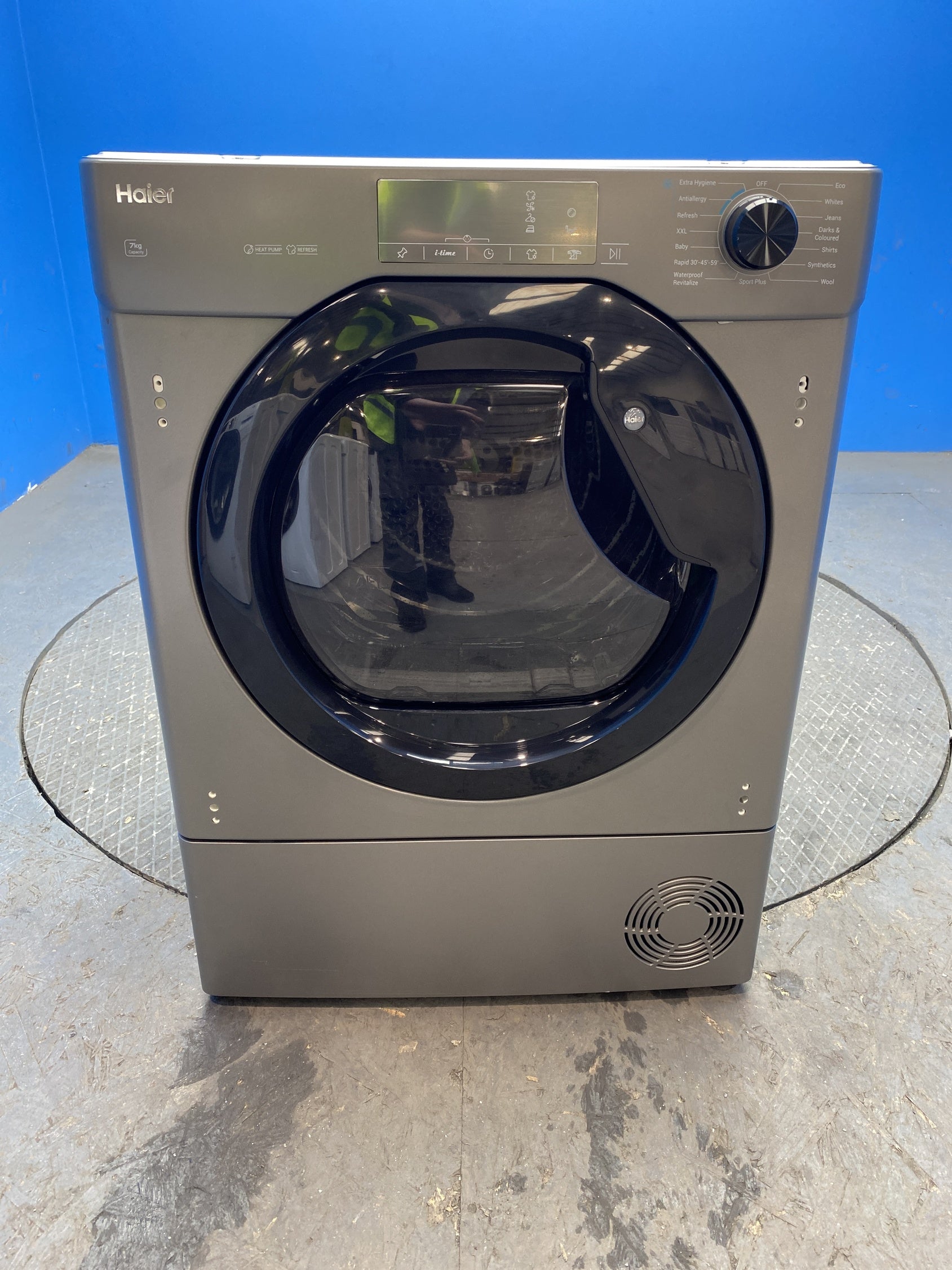 #GRC-144-991 - Haier HDB4 H7A2TBERX80 Integrated 7kg Heat Pump Tumble Dryer