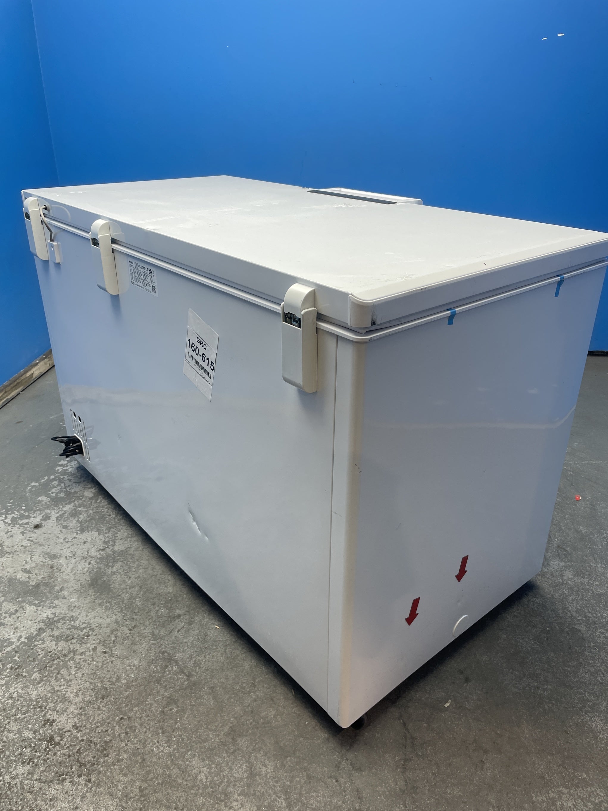 #GRC-160-615 - Haier HCE420EK Series 7 Chest Freezer with 418L Capacity