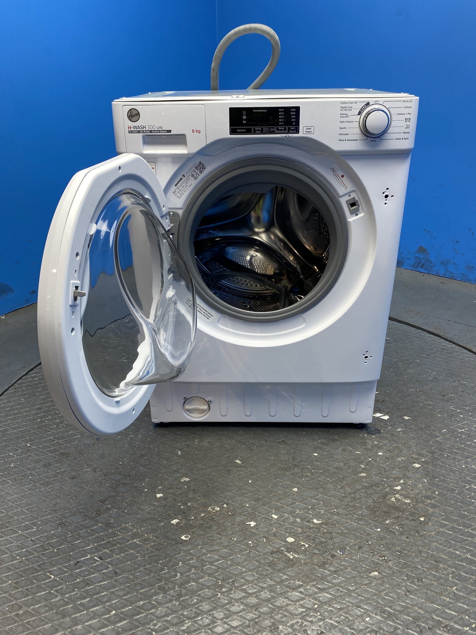 Hoover HBWS48D1W4 Integrated  8kg 1400 Spin Washing Machine