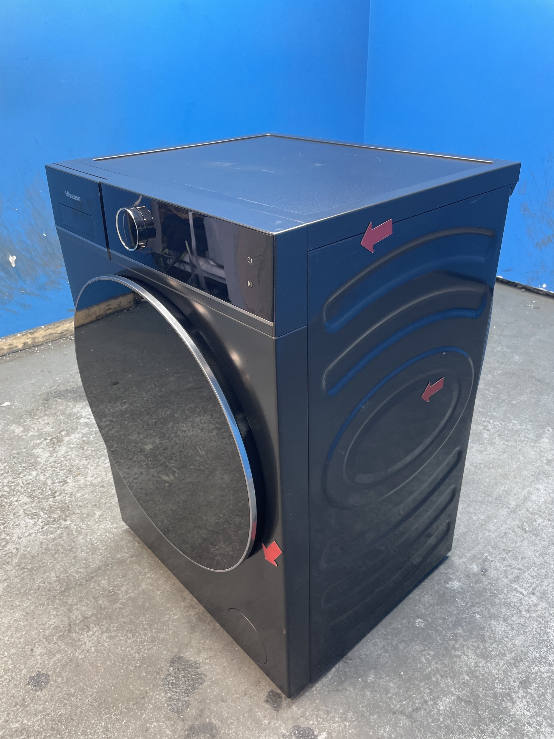 #GRC-163-172 - Hisense WD5I1045BBQ 10.5/6kg 1400rpm 5i Series Washer Dryer