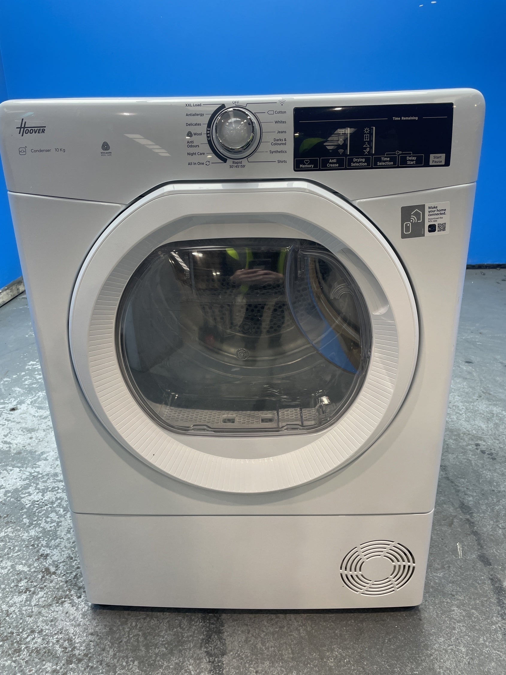 #GRC-157-329 - Hoover HRE C10TE-80 10kg Condenser Tumble Dryer