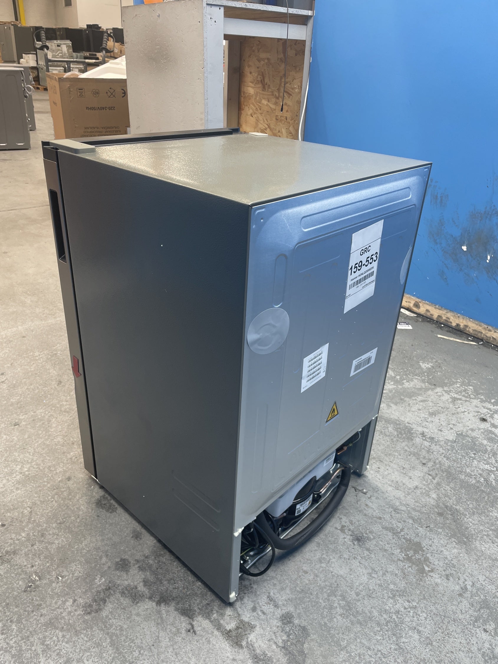 #GRC-159-553 - Hoover HONLQ2S58EXK H-FRIDGE 300 Mini 129L Undercounter Fridge