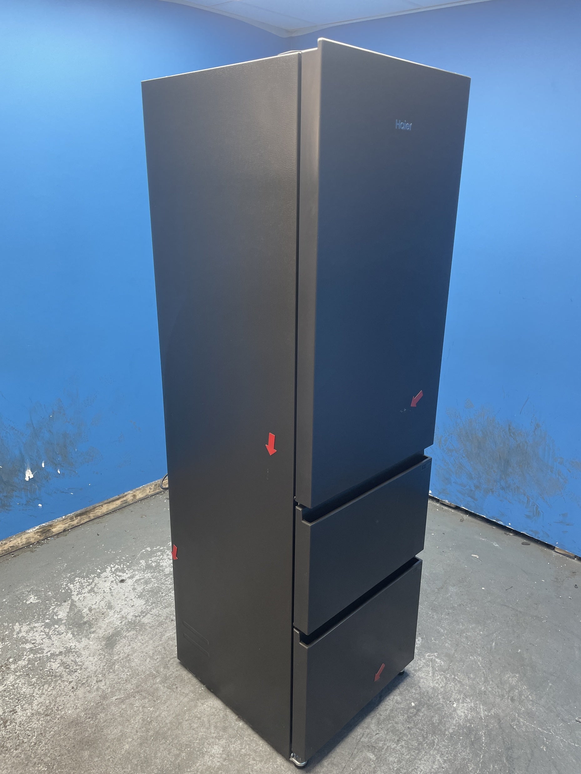 #GRC-159-355 - Haier HTR3518ENMTK 3D 55 Series 3 Total No Frost Fridge Freezer