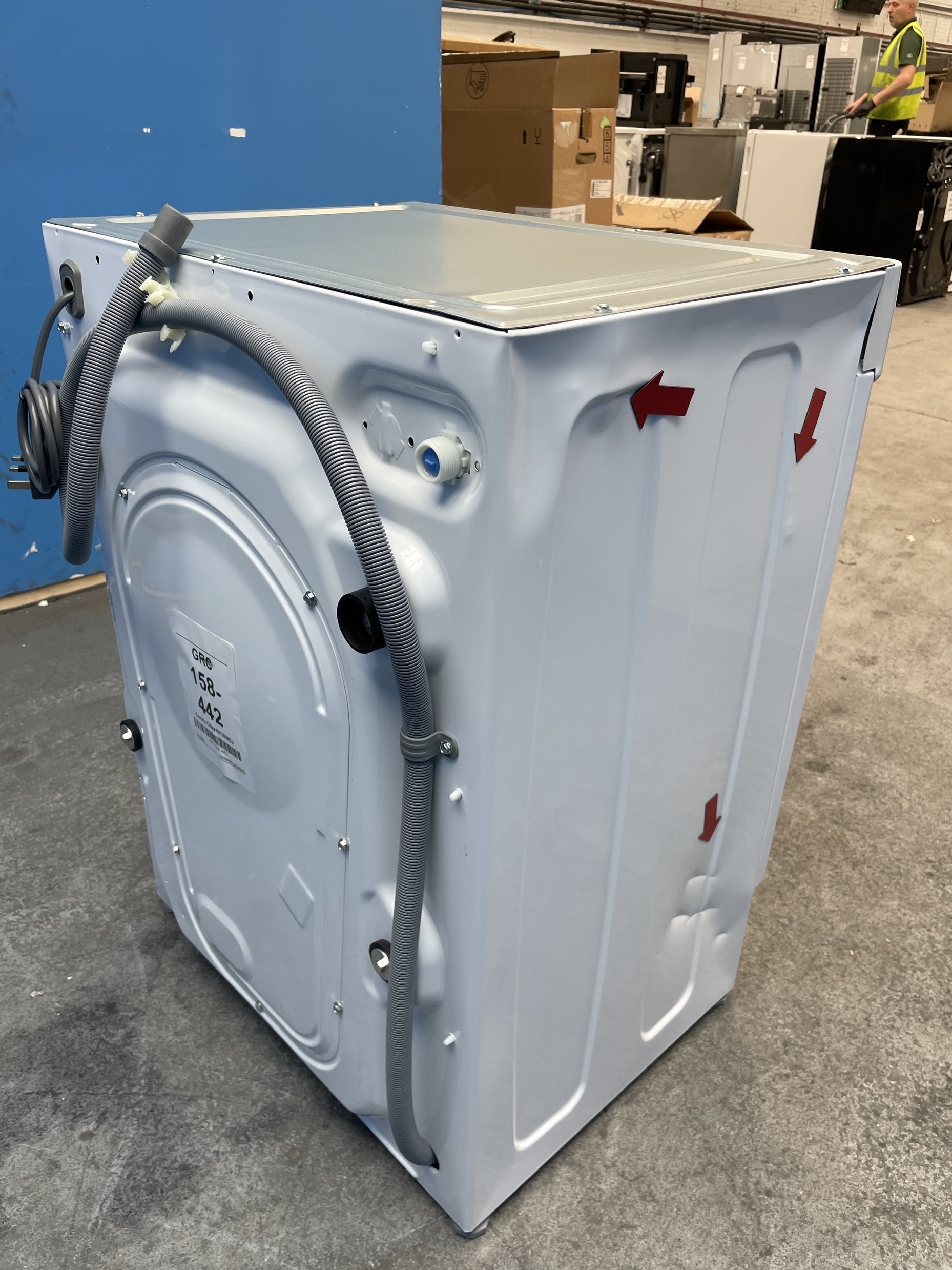 #GRC-158-442 - Candy CBW48TWM5J-80 Integrated 8kg 1400rpm Washing Machine