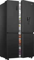 Hisense RS840N4WFE 649 Litre American Style Fridge Freezer - Black - Renew 2 U