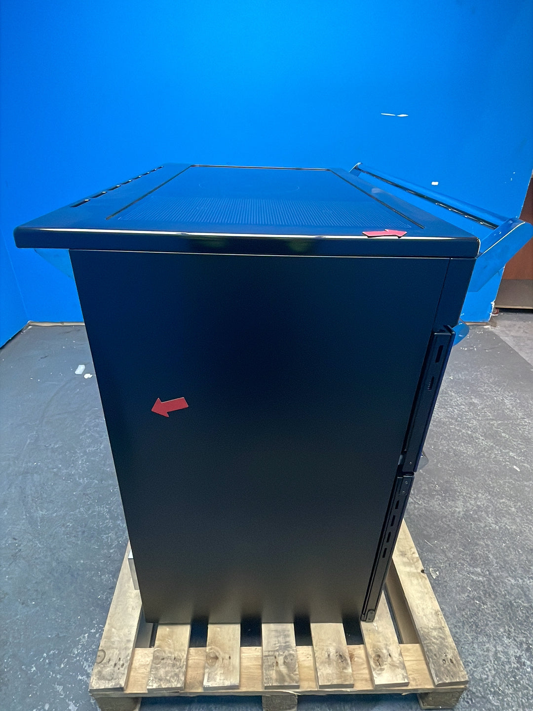 #GRC-164-332 - Stoves Richmond Deluxe 100cm Electric Range Cooker – Quad Oven, 5 Zone Induction Hob, AirFry, Midnight Blue