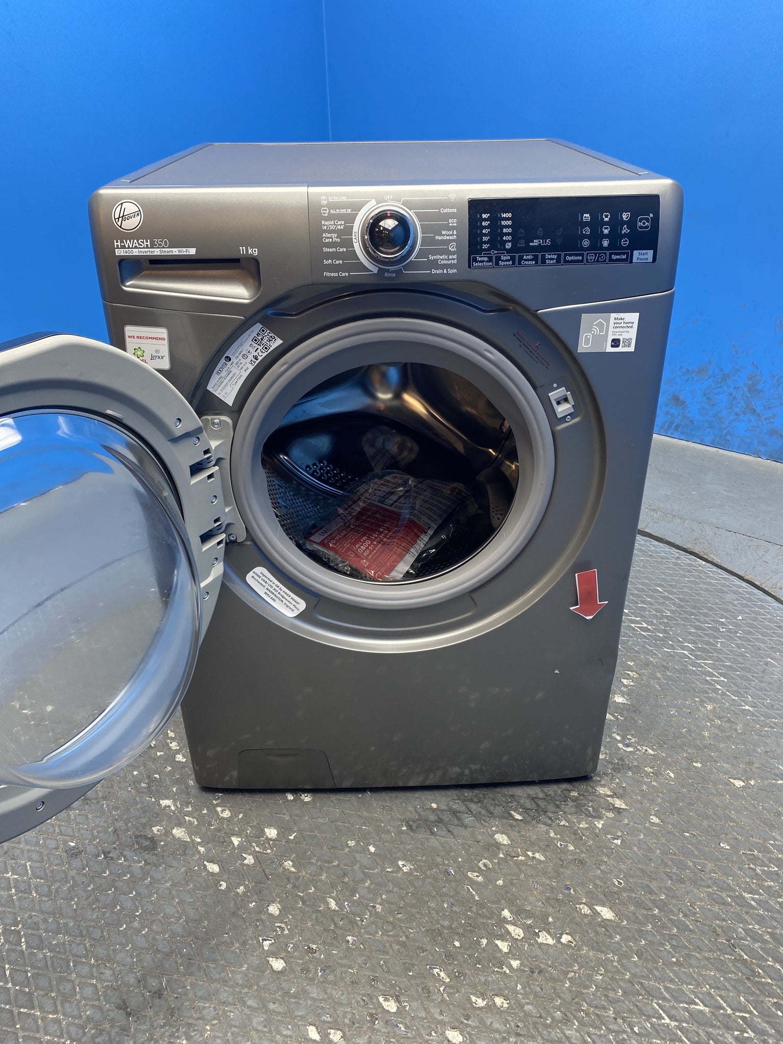 Hoover H-WASH 350 H3WPS4116TAMBR 11kg 1400rpm Washing Machine