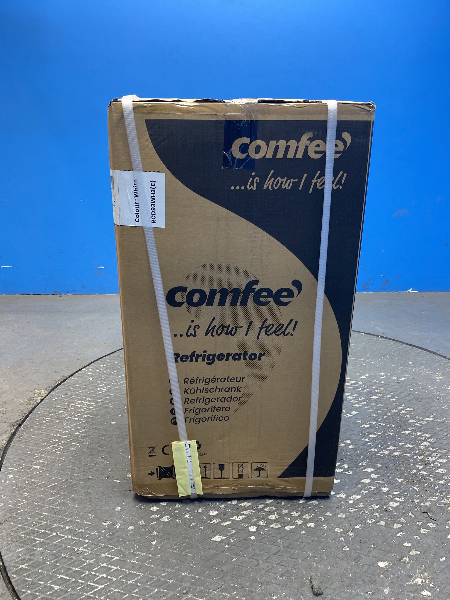 #GRC-158-898 - Comfee RCD93WH2(E) Under Counter Fridge with Cooler Box