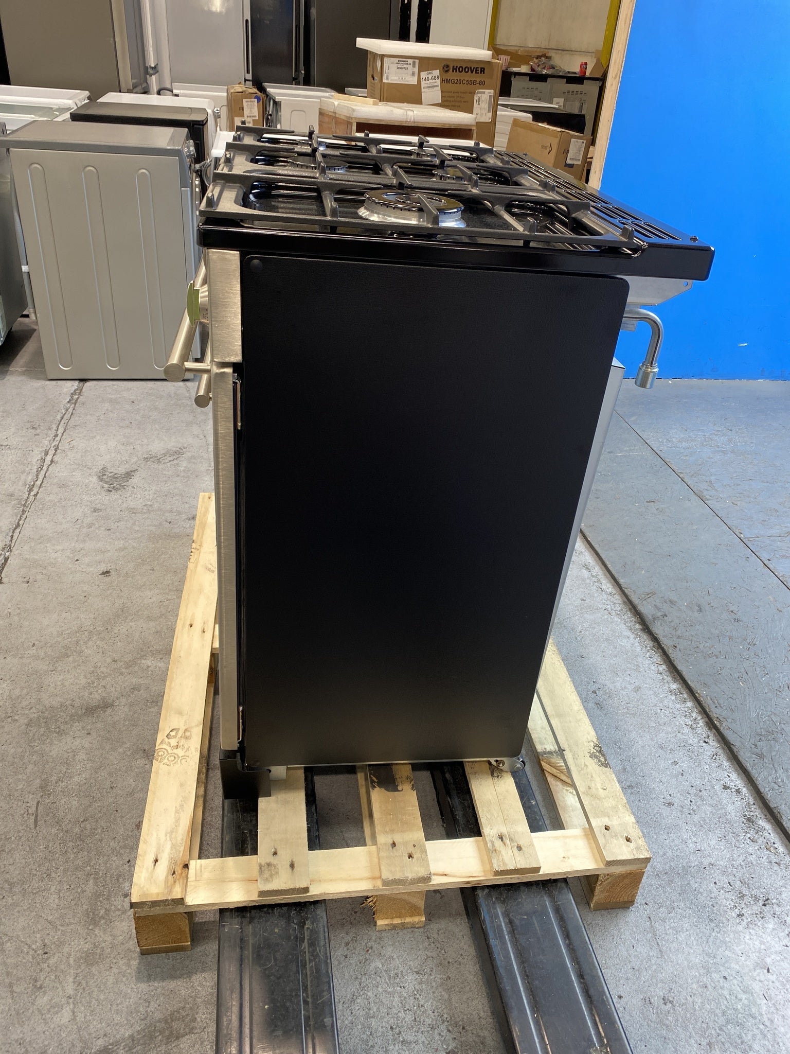 Rangemaster KCH90DFFSS/C Kitchener 90 Dual Fuel Range Cooker