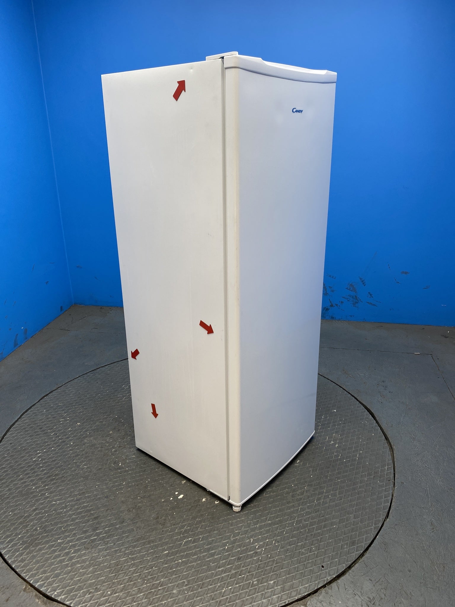 Candy CLH3S514EWK 143cm Tall Freestanding Larder Fridge