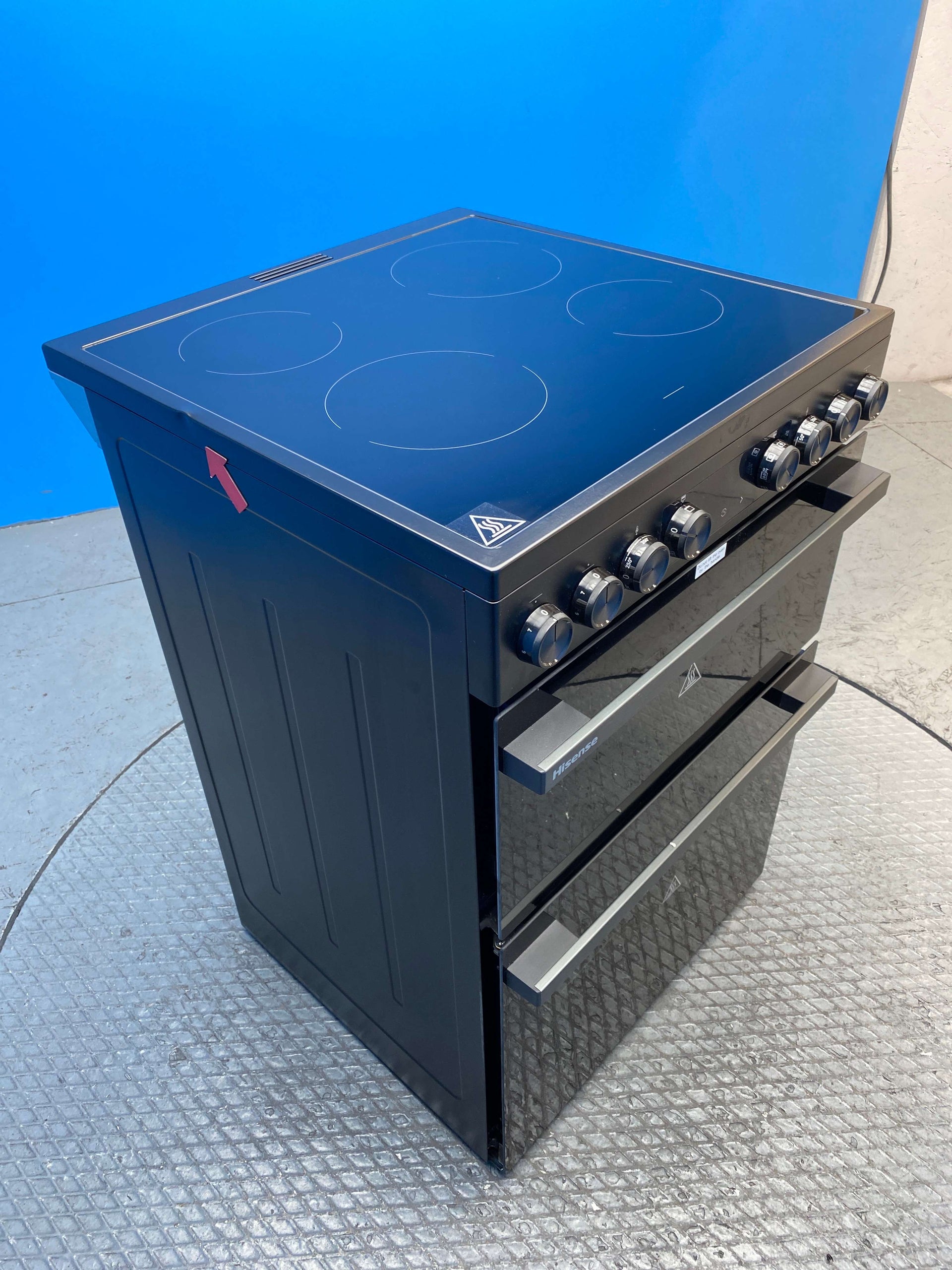 Hisense Hi6 Max HDCEC6C20B 60cm Electric Cooker with Ceramic Hob