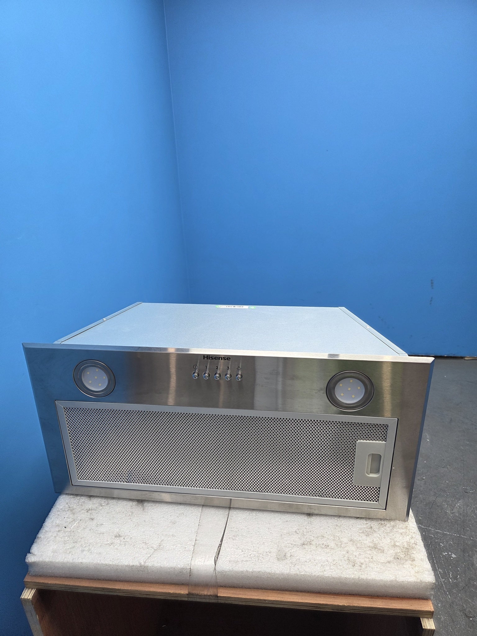 Hisense CH6BI12BXUK 60cm Canopy Cooker Hood in Stainless Steel