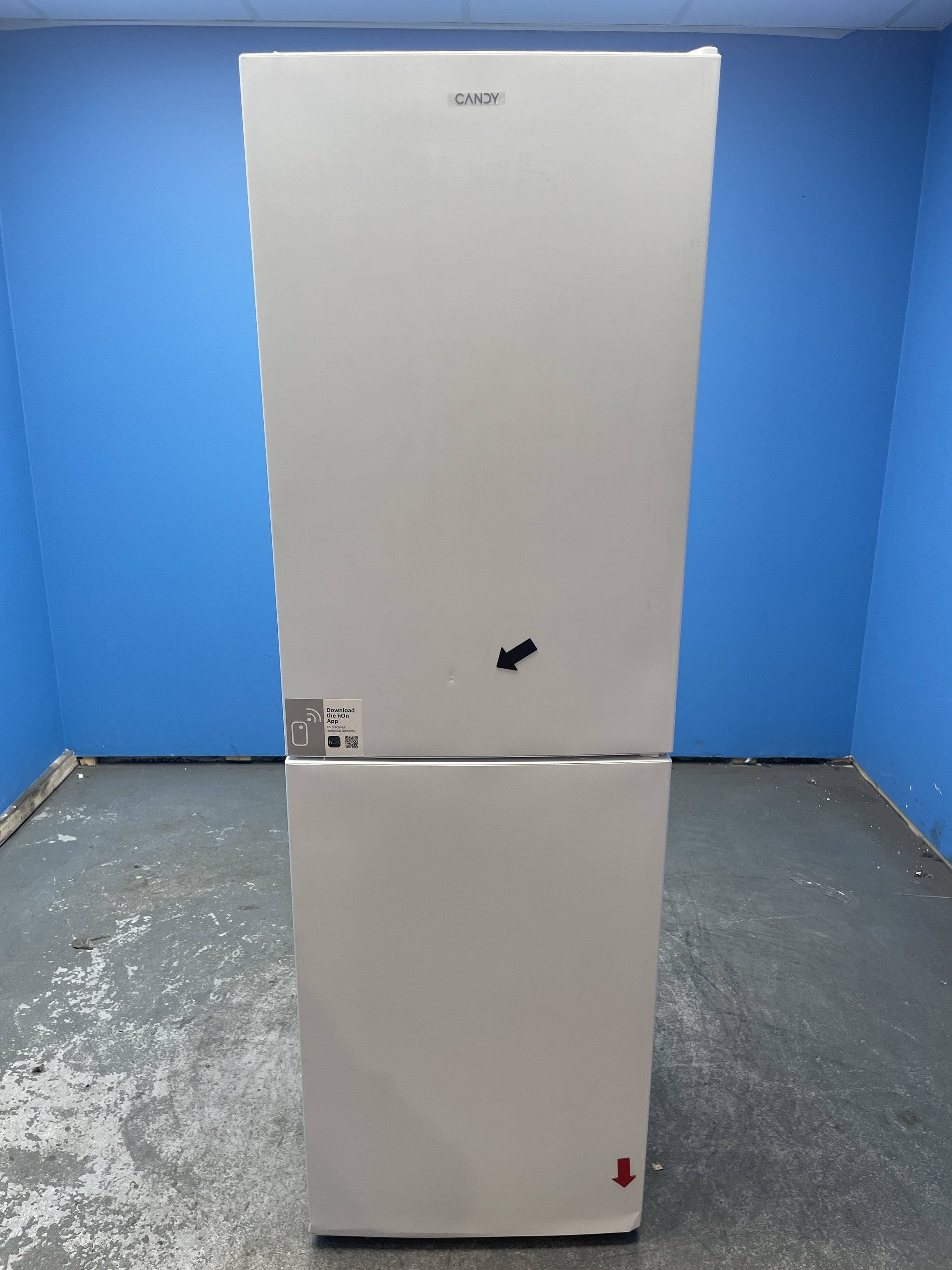 #GRC-156-071 - Candy CCT3L517EWK 252 Litre Combi Fridge Freezer
