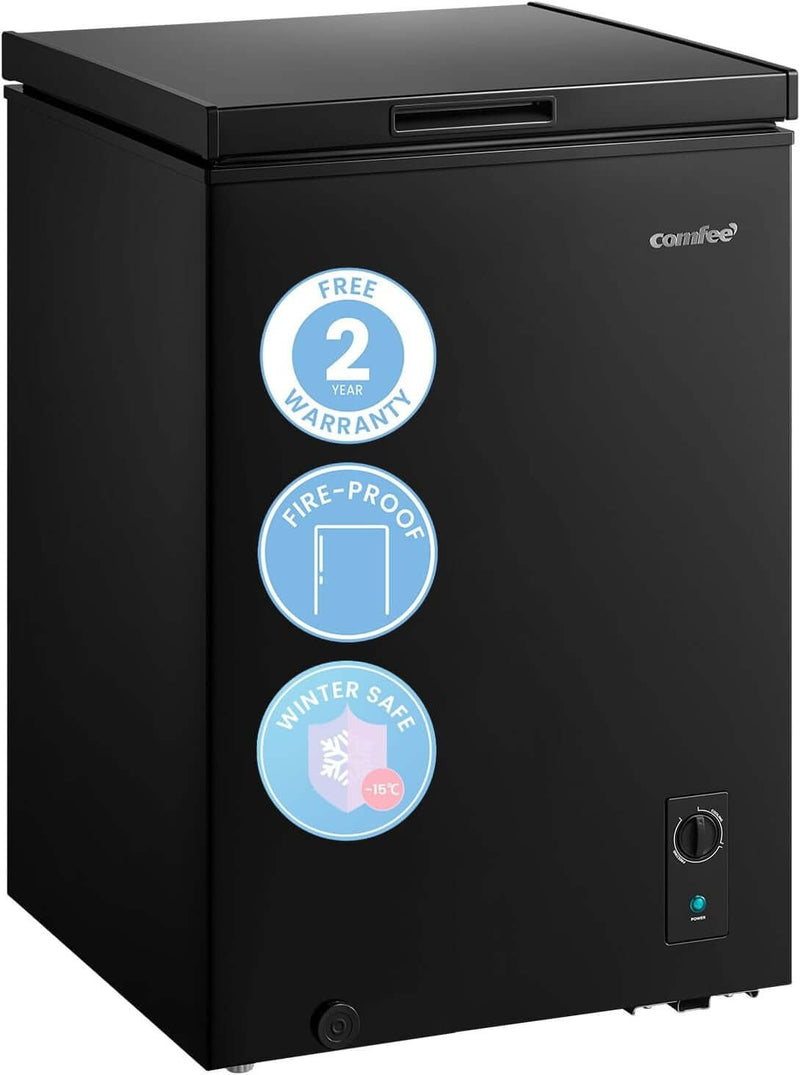 COMFEE RCC102BL2UK(E) 99L Dual Mode & Inverter Chest Freezer