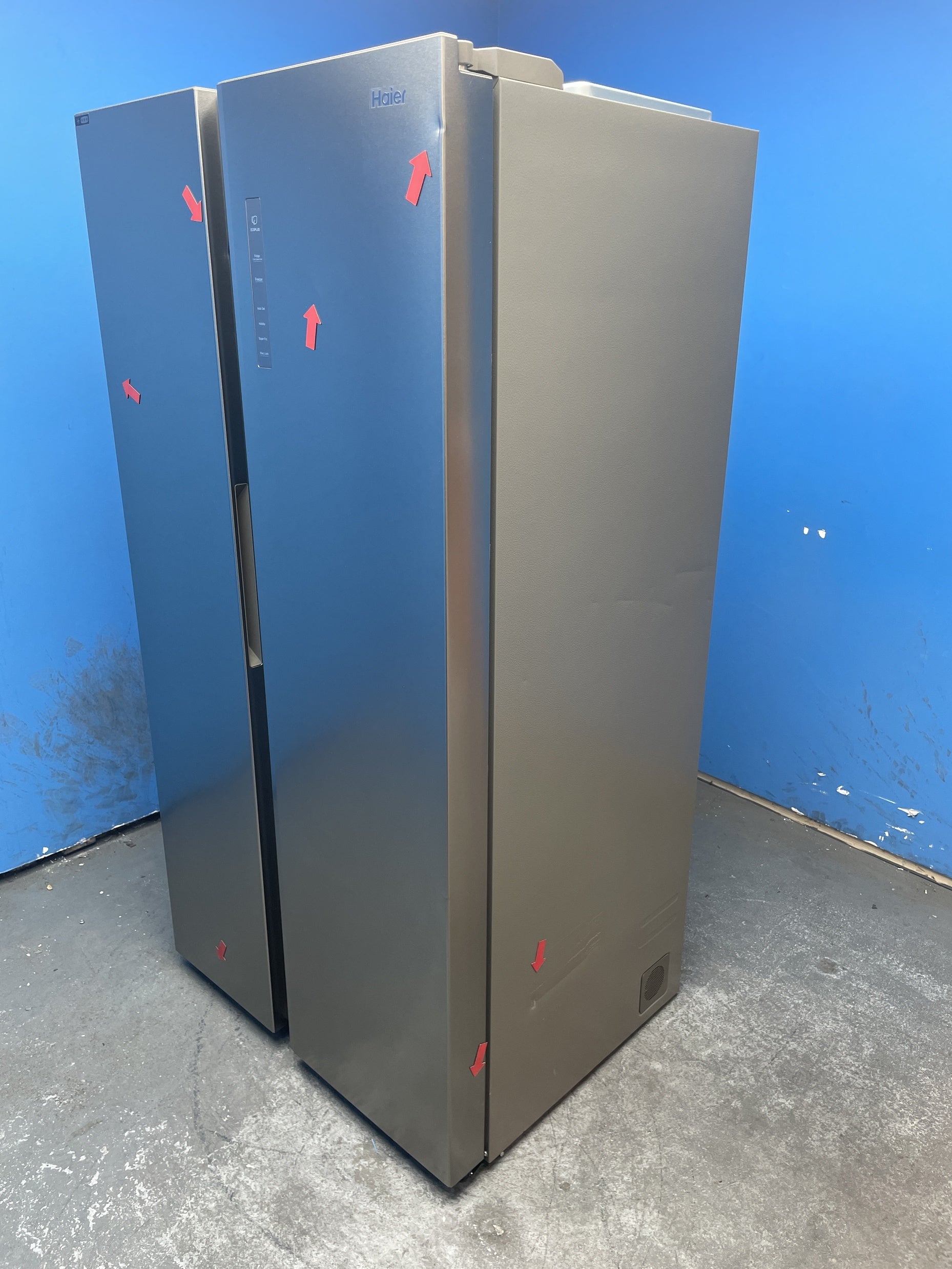 #GRC-159-347 - Haier HSW79F18ANMM-UK Series 7 American Style 515 Litre Fridge Freezer