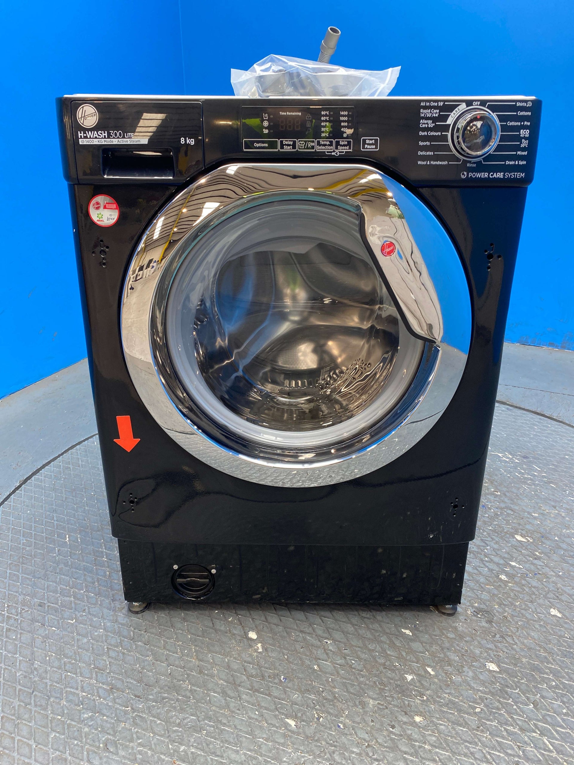 Hoover HBWS48D1ACBE Integrated 8kg 1400 Spin Washing Machine