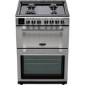 Rangemaster Pro Plus PROPL60DFFSS/C Dual Fuel Cooker with 4-Burner Hob - Renew 2 U