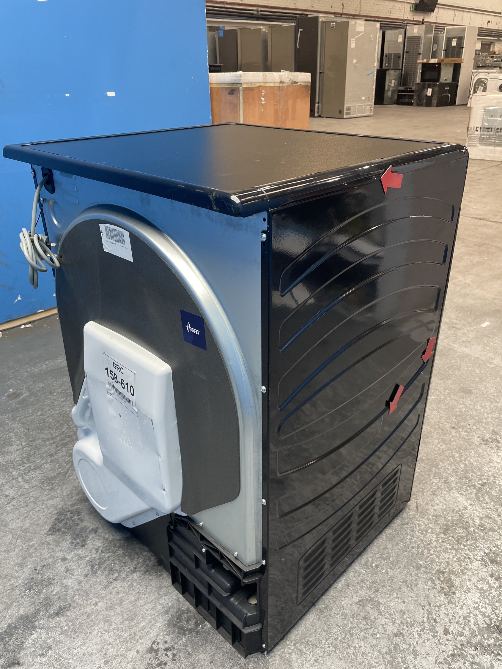 #GRC-158-610 - Hoover H-DRY 300 HLE C9DGB 9kg Condenser Tumble Dryer