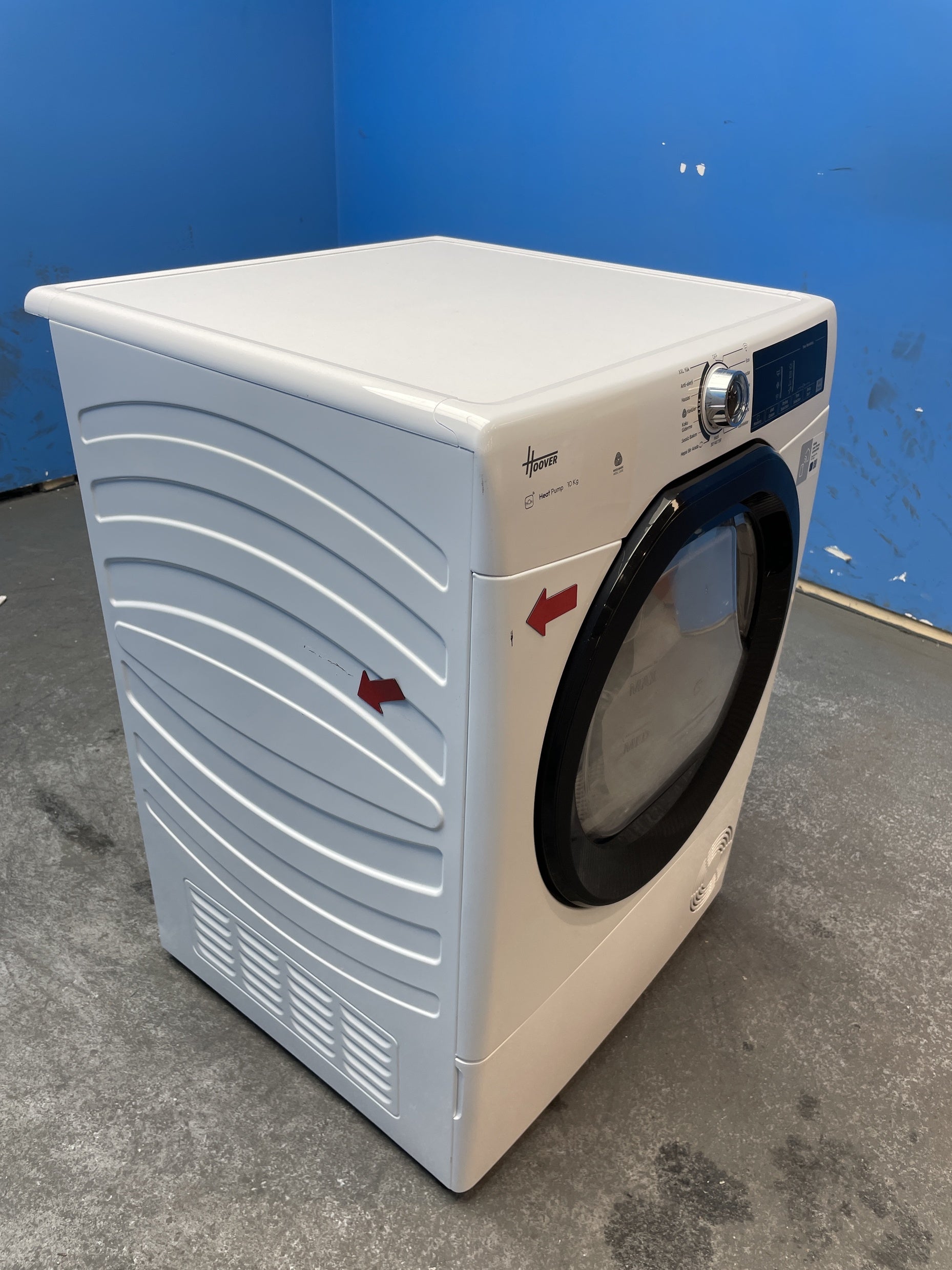#GRC-162-751 - Hoover 9kg Condenser Tumble Dryer – WiFi Connected, White, B Energy Rating
