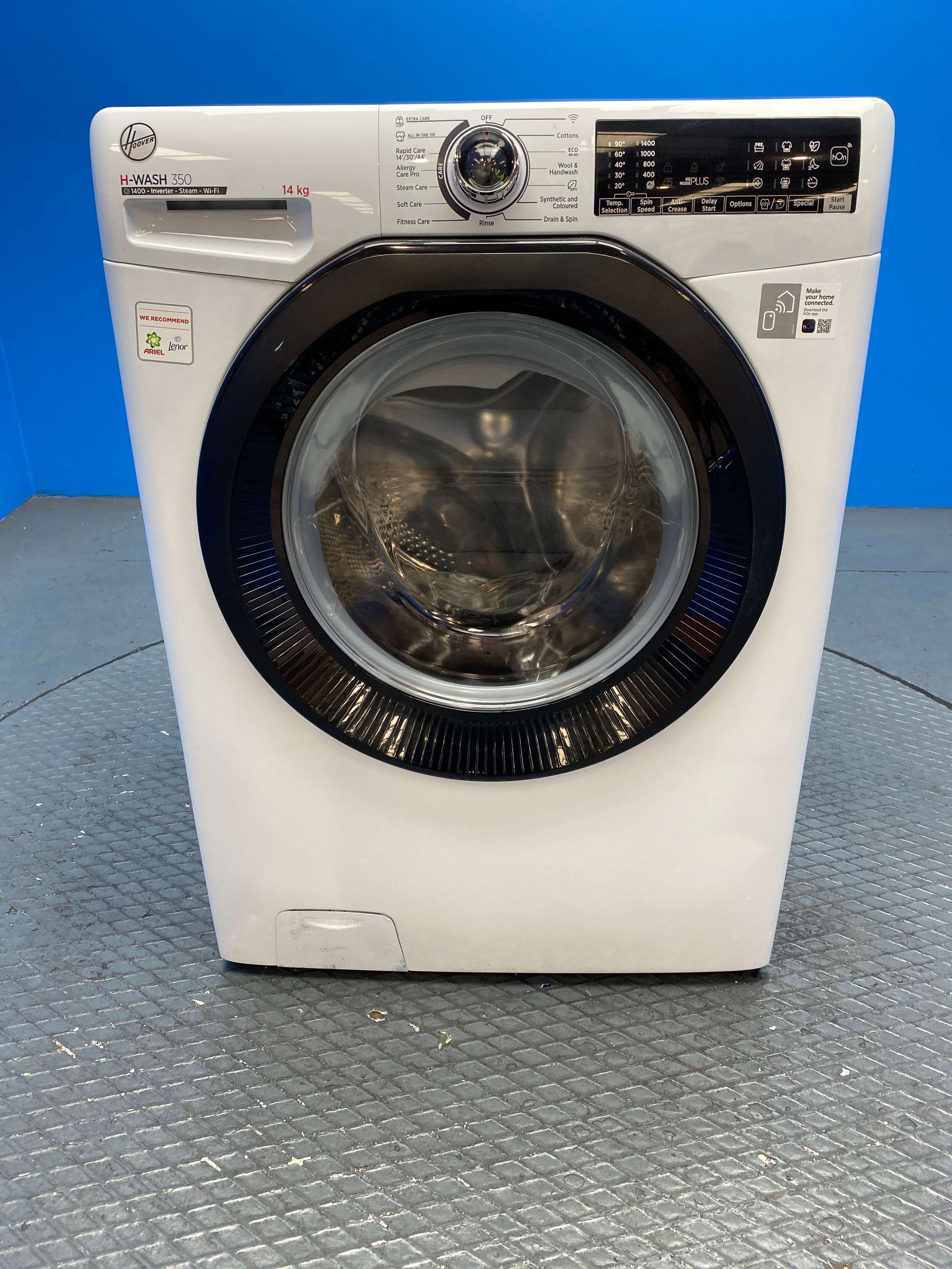 Hoover H3WPS4146TAMB80 14kg 1400 Spin Washing Machine