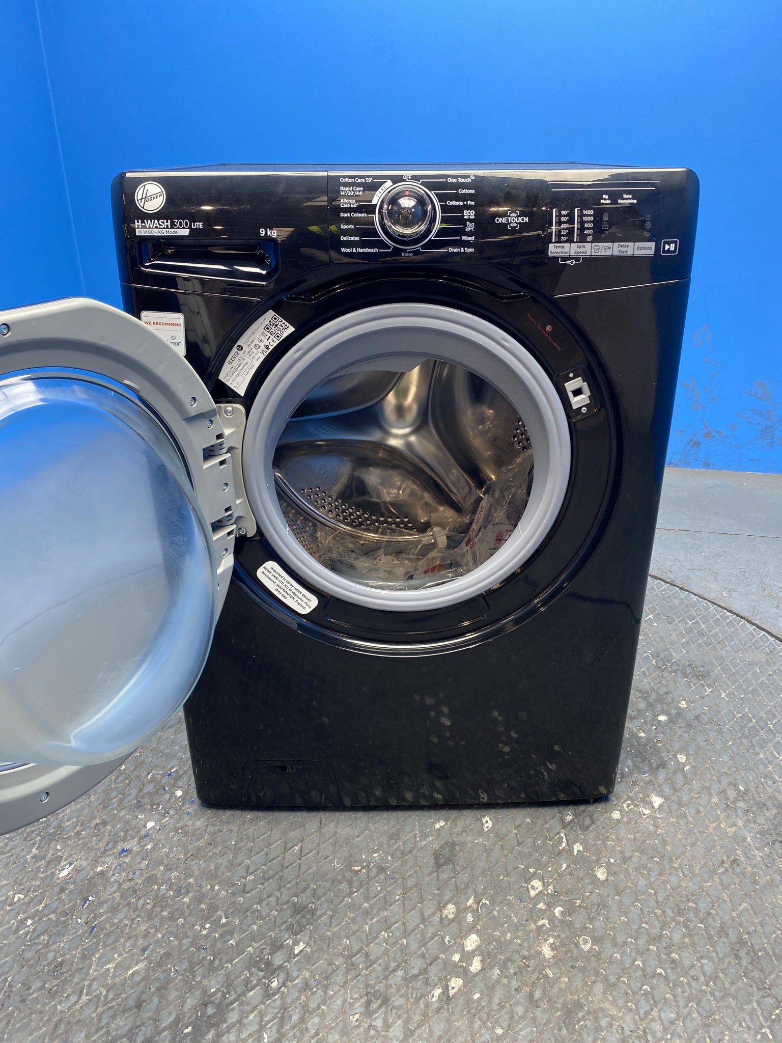 Hoover H3W492DABB4 9kg 1400 Spin Washing Machine