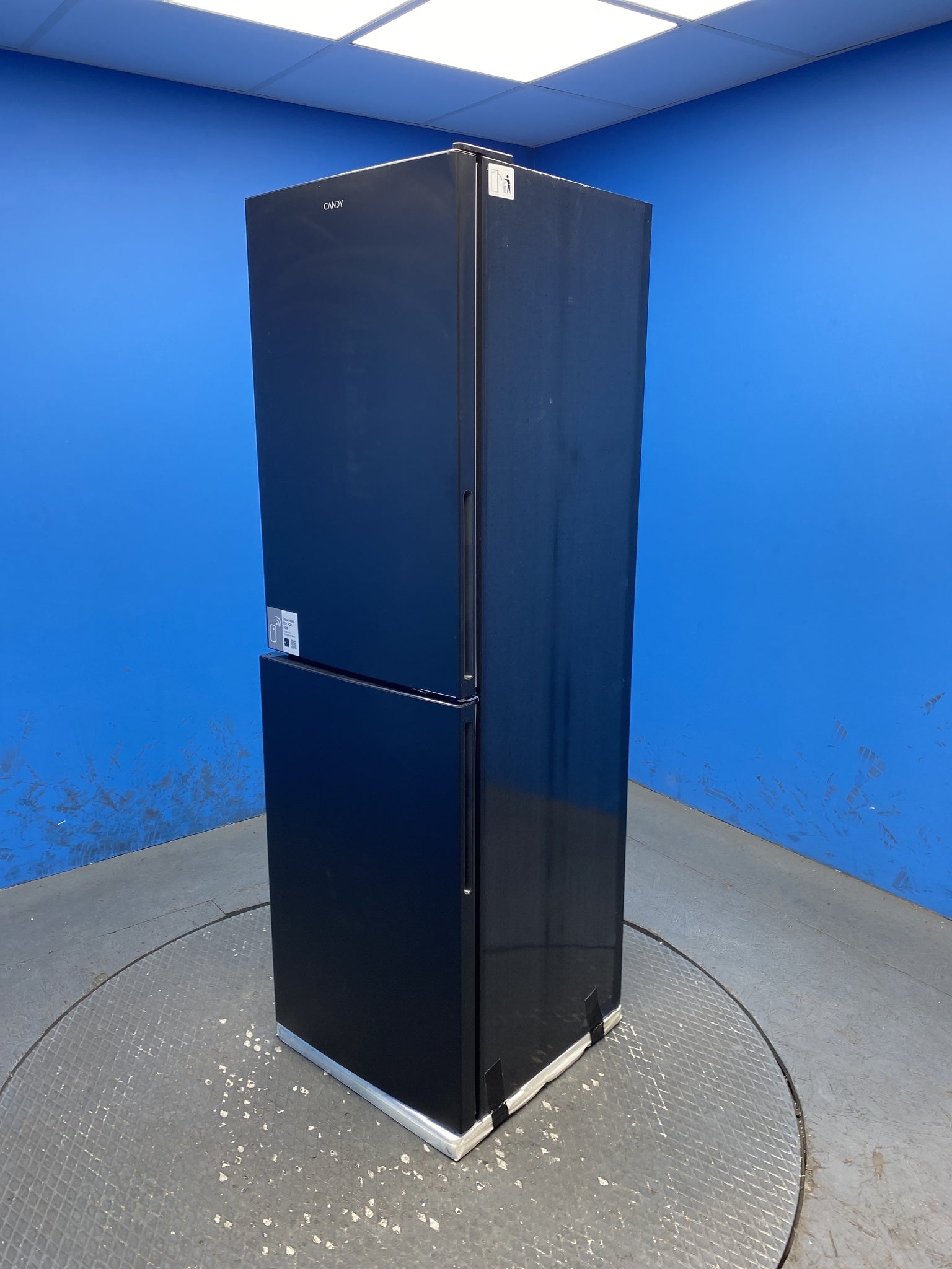 Candy CCT3L517EBK 252 Litre Combi Fridge Freezer