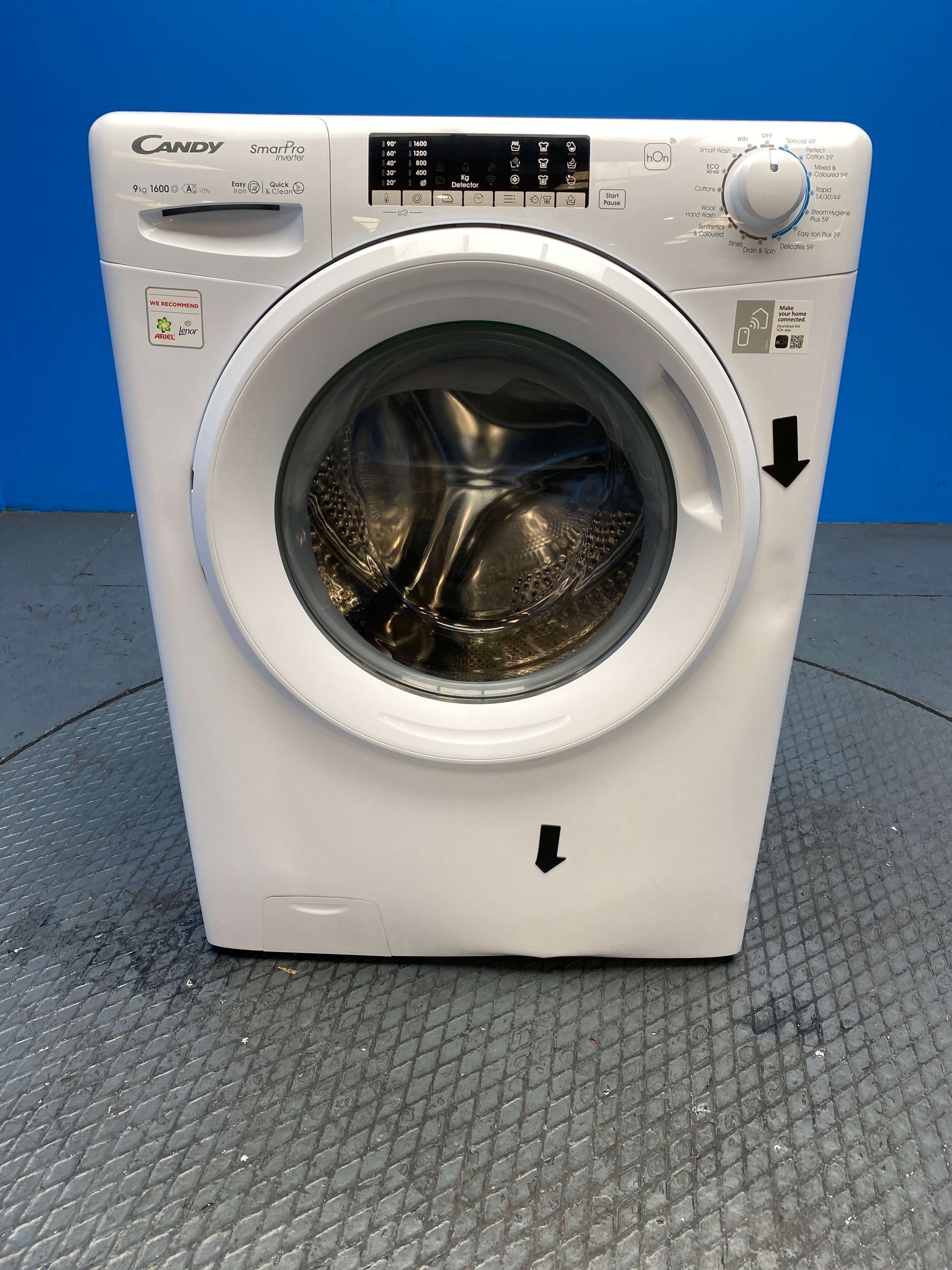 Candy CSO696TWM6 Smart Pro 9kg 1600 Spin Washing Machine