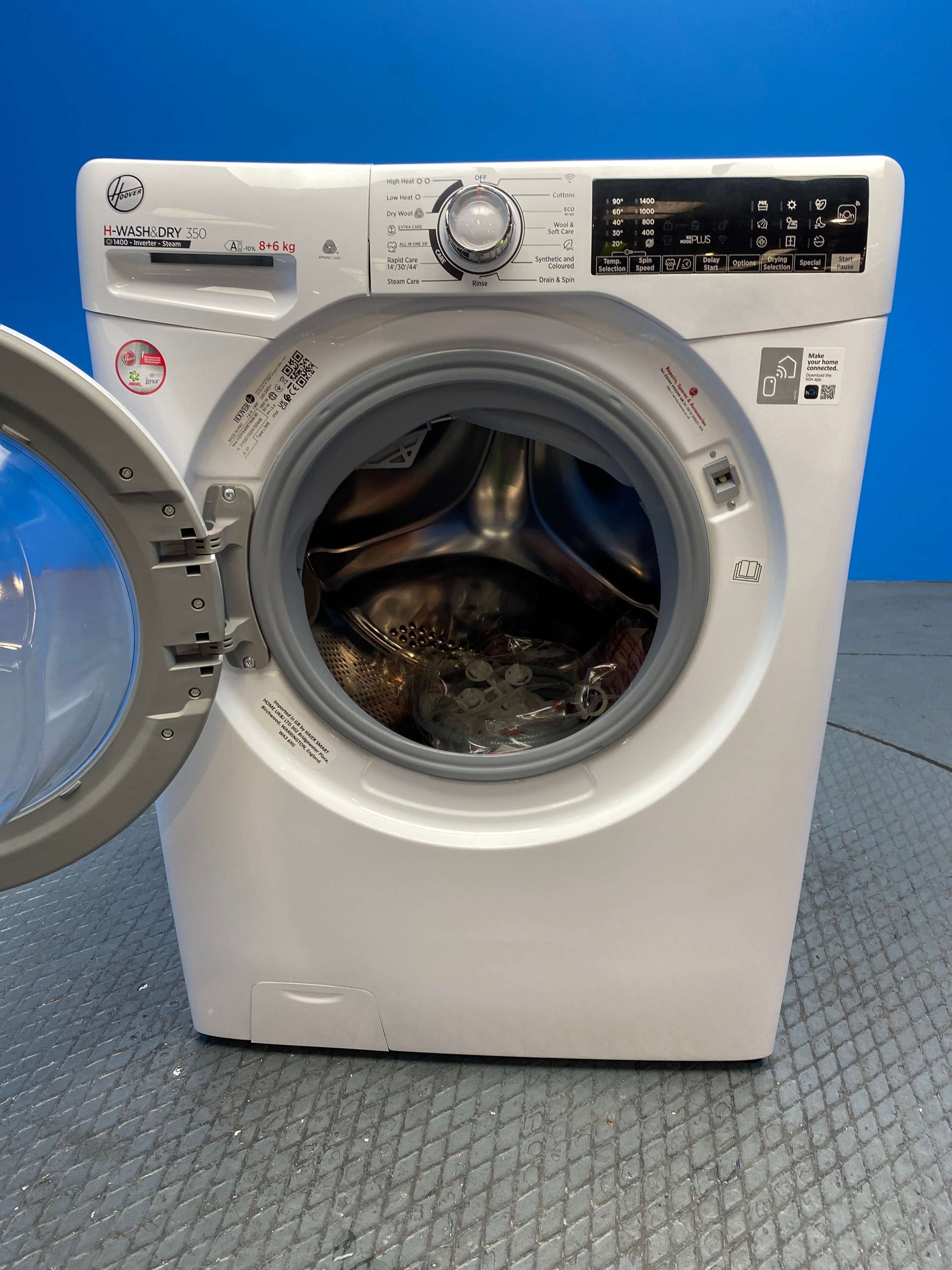 Hoover H3DPS4866TAM6 8kg/6kg 1400 Spin Washer Dryer