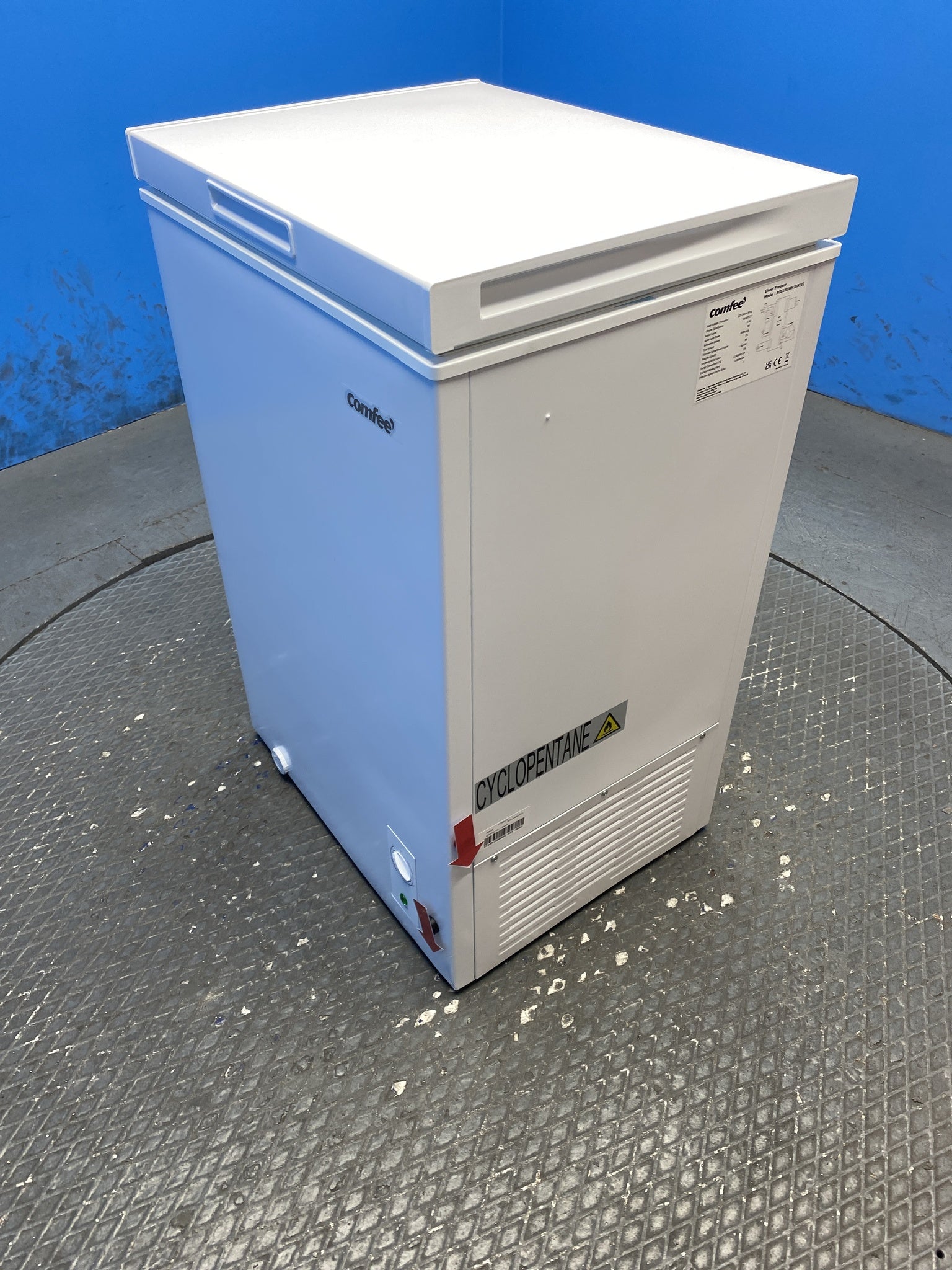 COMFEE RCC102WH2UK(E) 99L Dual Mode & Inverter Chest Freezer