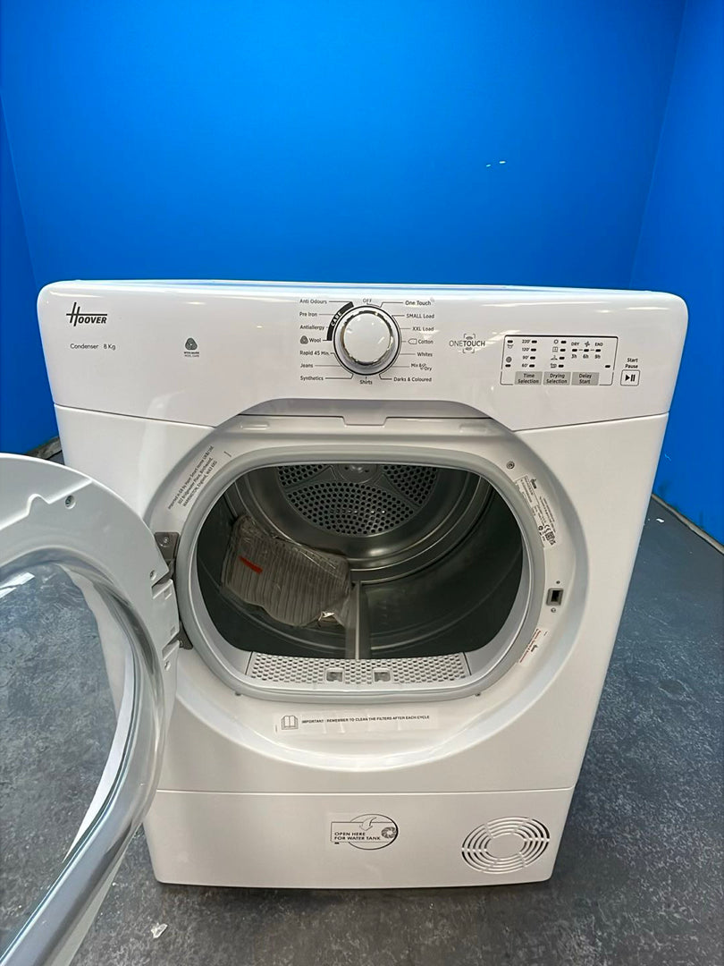 #GRC-162-397 - Hoover HLEC8LG 8kg Condenser Tumble Dryer