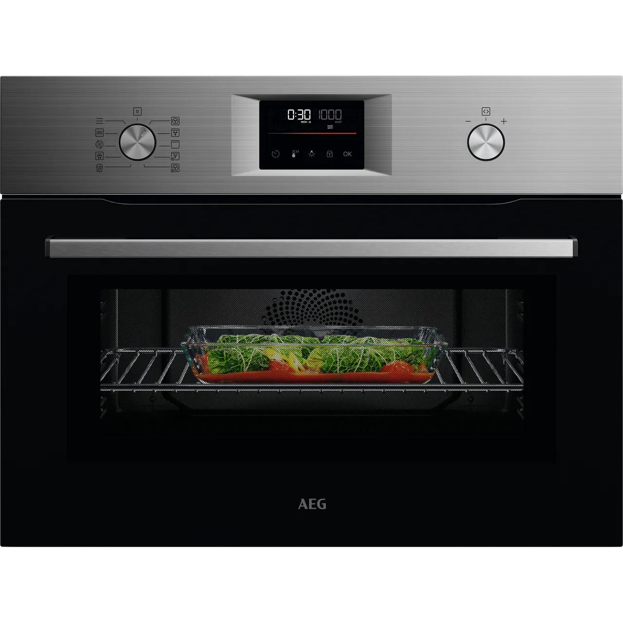 AEG OK6NK40M 6000 CombiQuick Built-In Combination Microwave – Renew 2 U